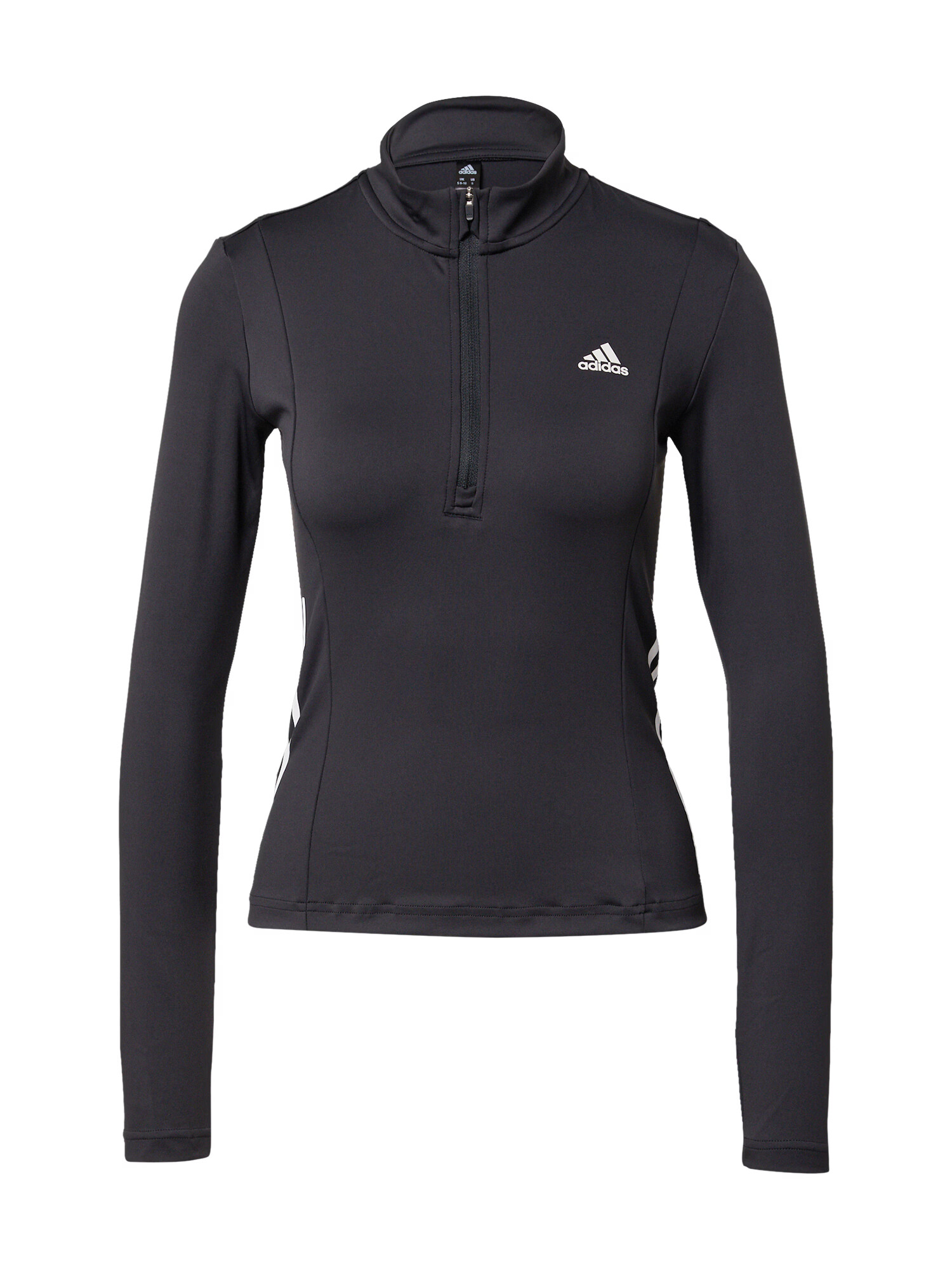 ADIDAS PERFORMANCE Tricou funcțional negru / alb - Pled.ro