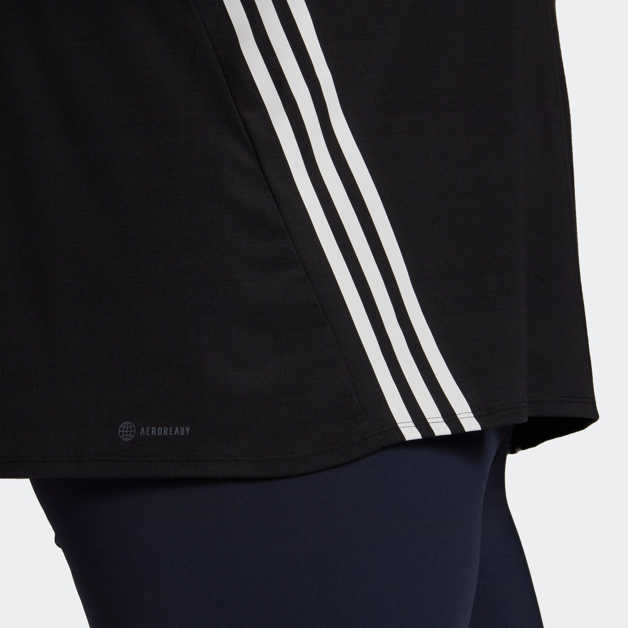 ADIDAS SPORTSWEAR Tricou funcțional 'Train Icons 3-Stripes ' negru / alb - Pled.ro