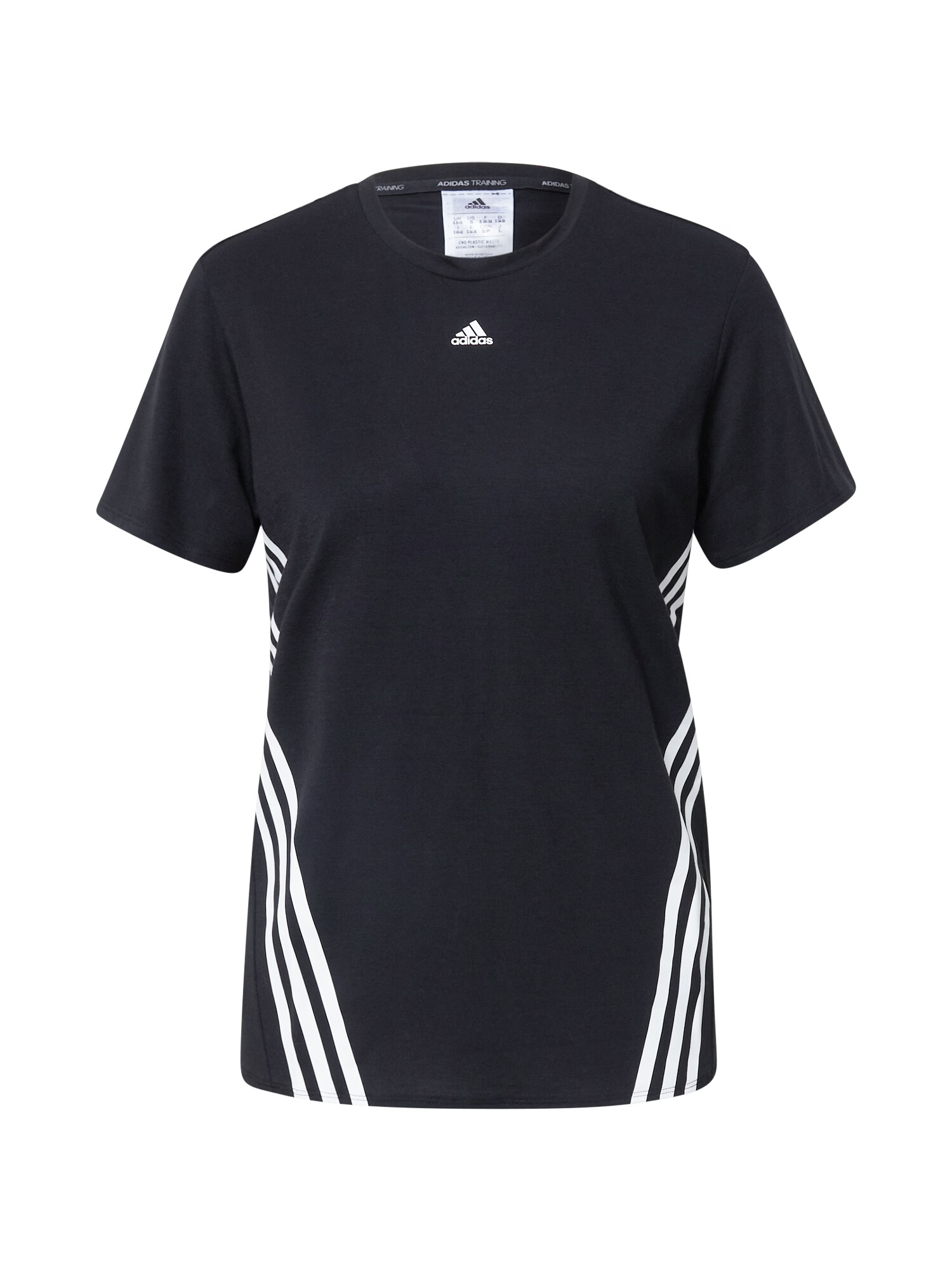 ADIDAS SPORTSWEAR Tricou funcțional 'Train Icons' negru / alb - Pled.ro