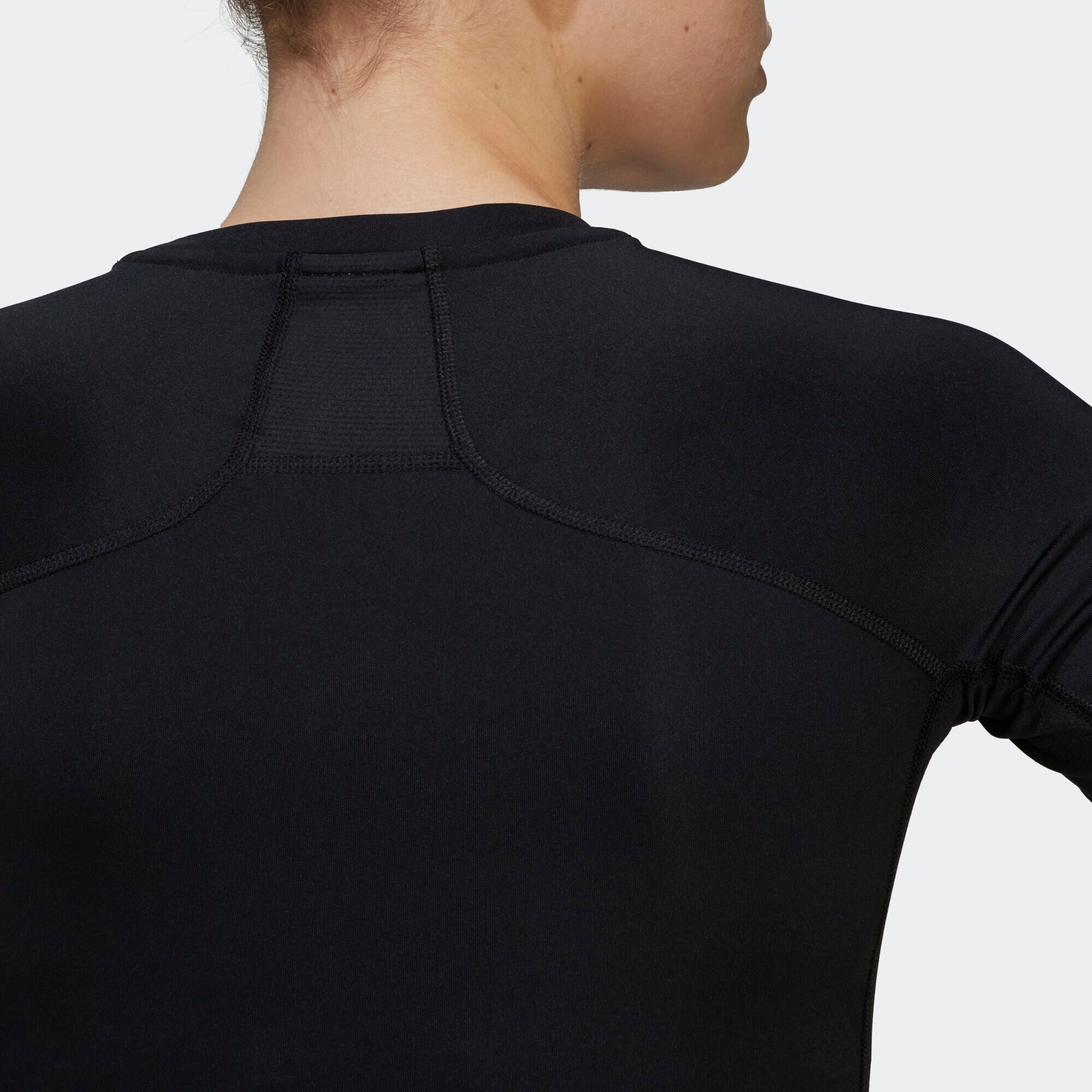 ADIDAS PERFORMANCE Tricou funcțional 'Techfit ' negru / alb - Pled.ro