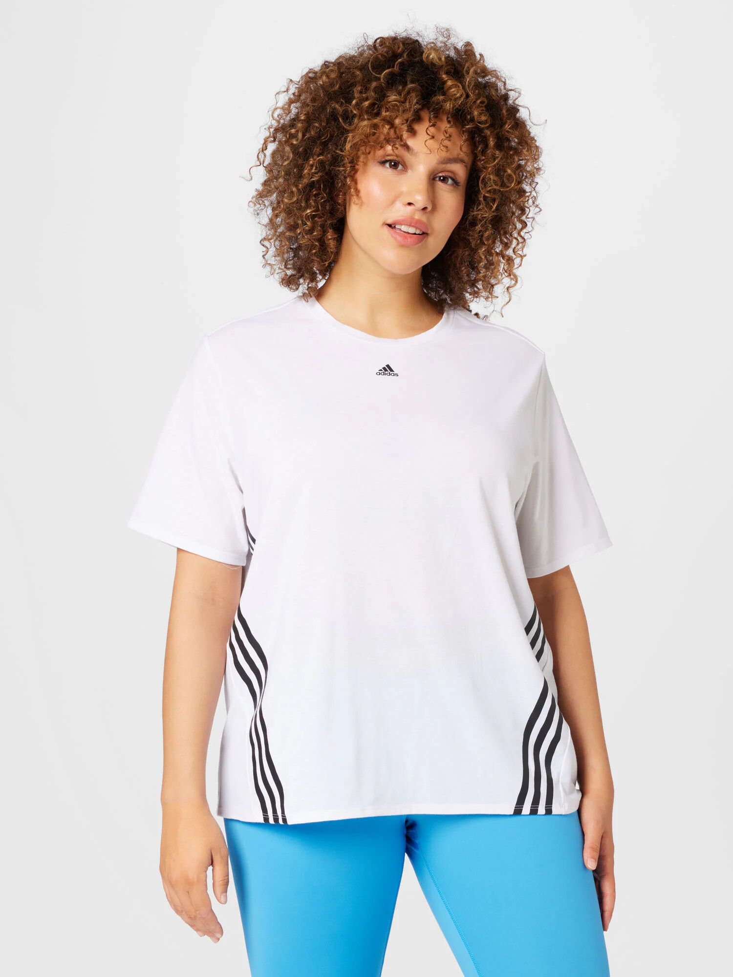 ADIDAS SPORTSWEAR Tricou funcțional negru / alb - Pled.ro