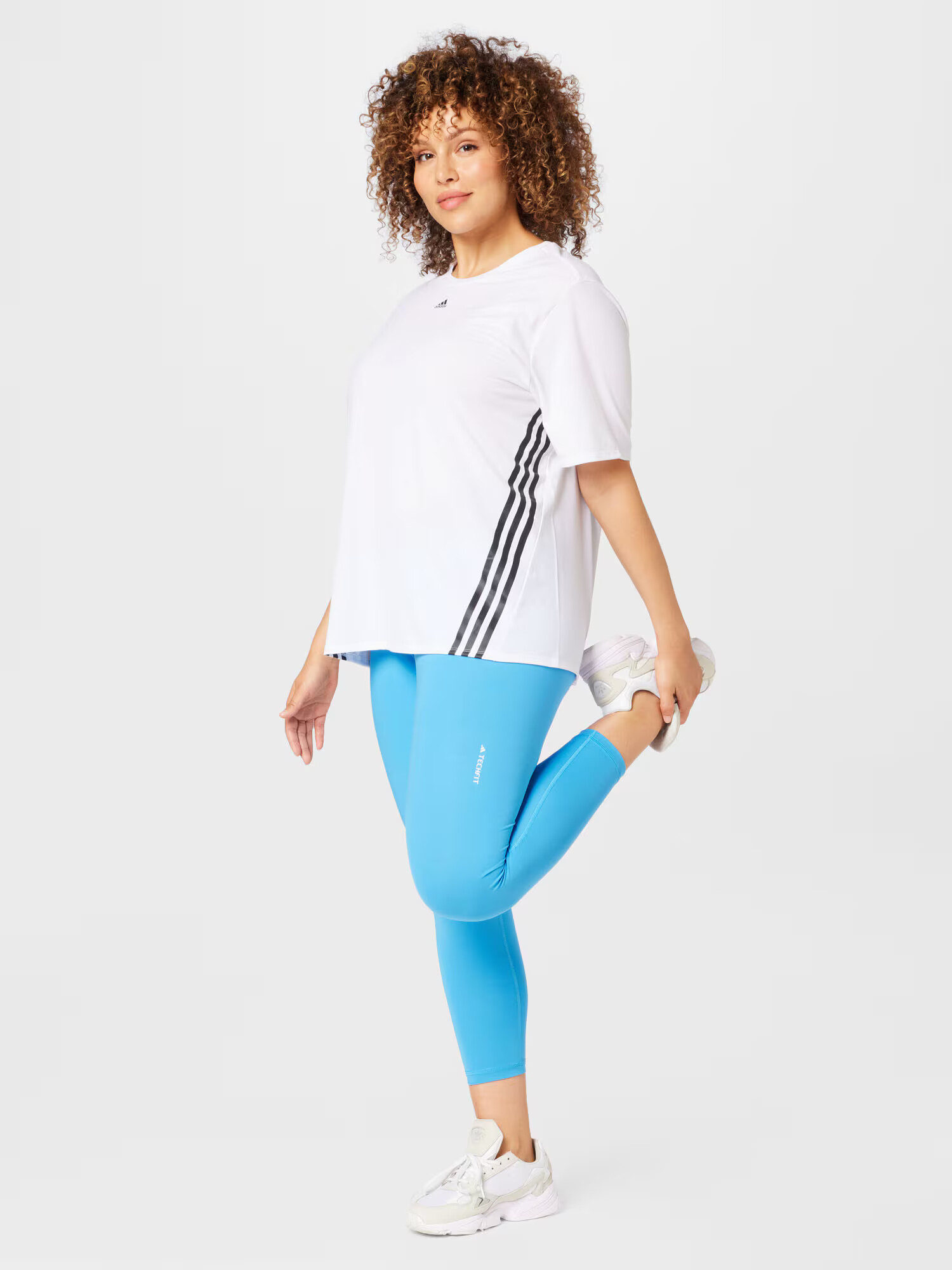 ADIDAS SPORTSWEAR Tricou funcțional negru / alb - Pled.ro