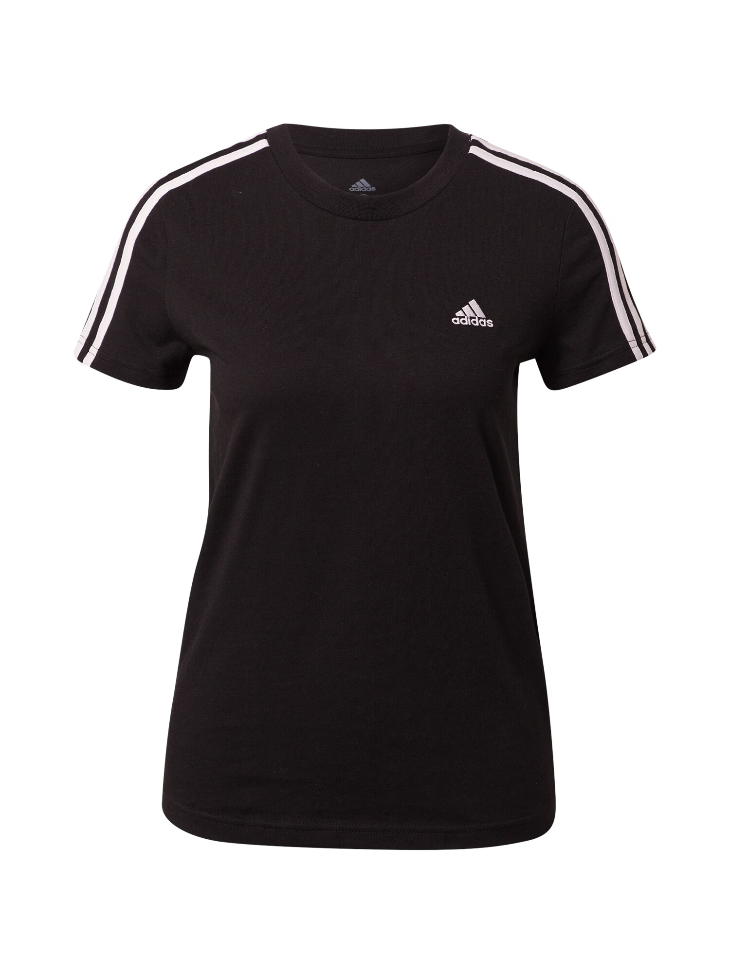 ADIDAS SPORTSWEAR Tricou funcțional 'Essentials' negru / alb - Pled.ro