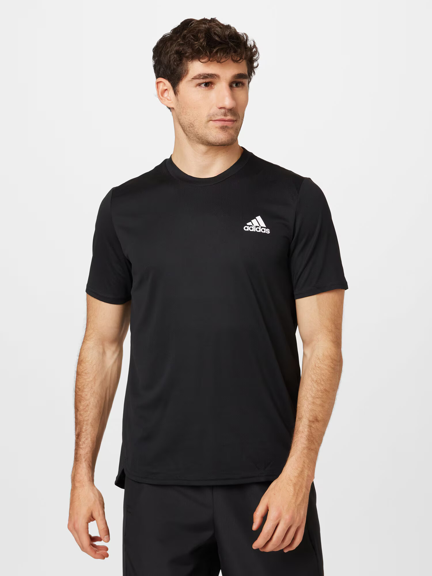 ADIDAS SPORTSWEAR Tricou funcțional 'Designed For Movement' negru / alb - Pled.ro