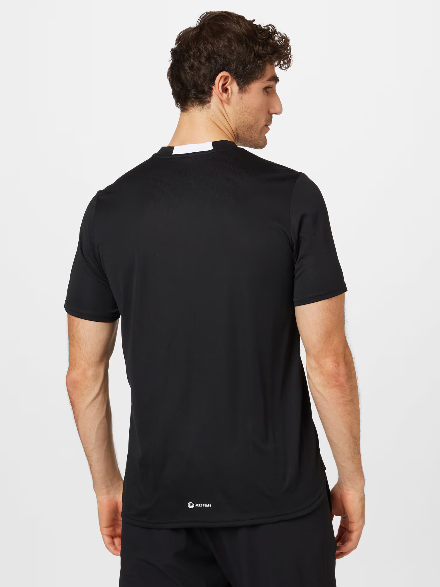 ADIDAS SPORTSWEAR Tricou funcțional 'Designed For Movement' negru / alb - Pled.ro