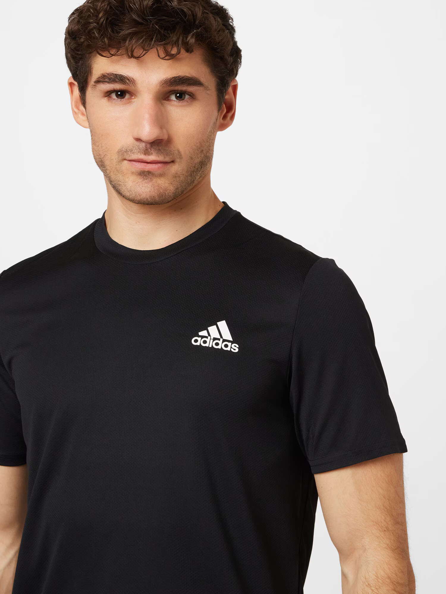 ADIDAS SPORTSWEAR Tricou funcțional 'Designed For Movement' negru / alb - Pled.ro