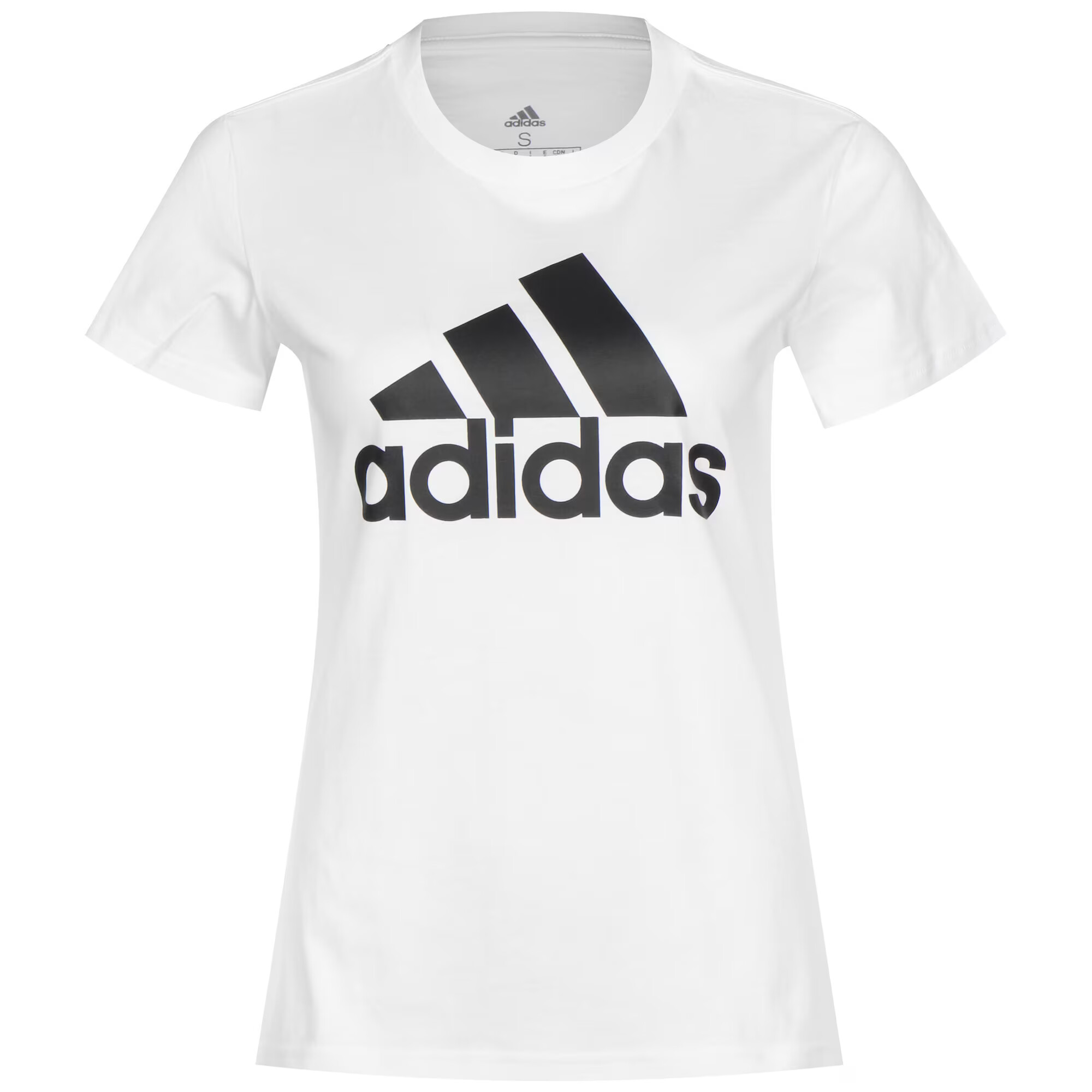 ADIDAS SPORTSWEAR Tricou funcțional 'Essentials' negru / alb murdar - Pled.ro