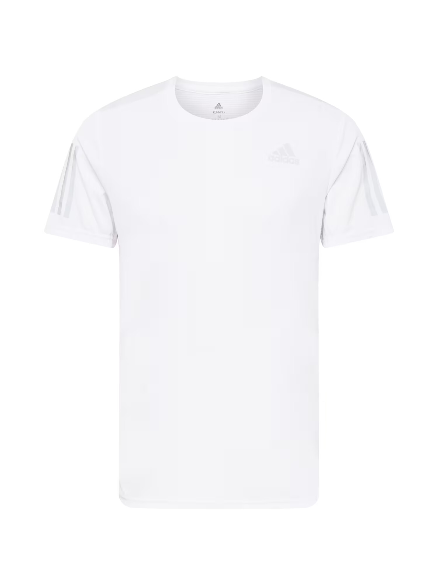 ADIDAS SPORTSWEAR Tricou funcțional 'Own the Run' argintiu / alb - Pled.ro