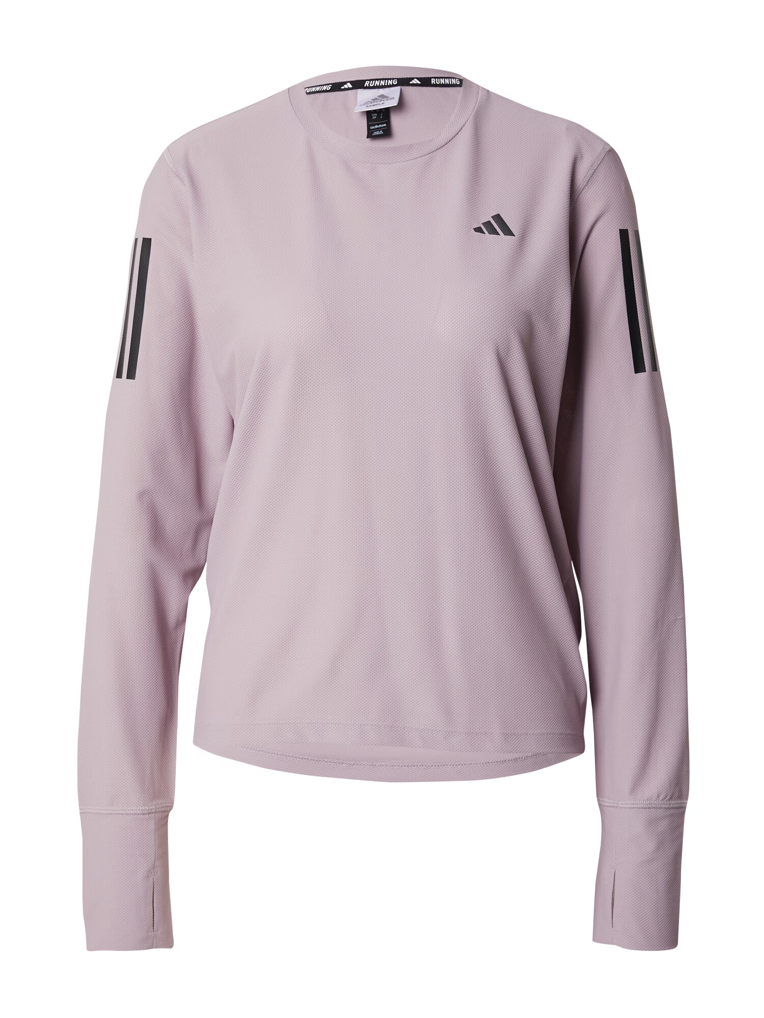 ADIDAS PERFORMANCE Tricou funcțional 'Own The Run' mauve / negru - Pled.ro