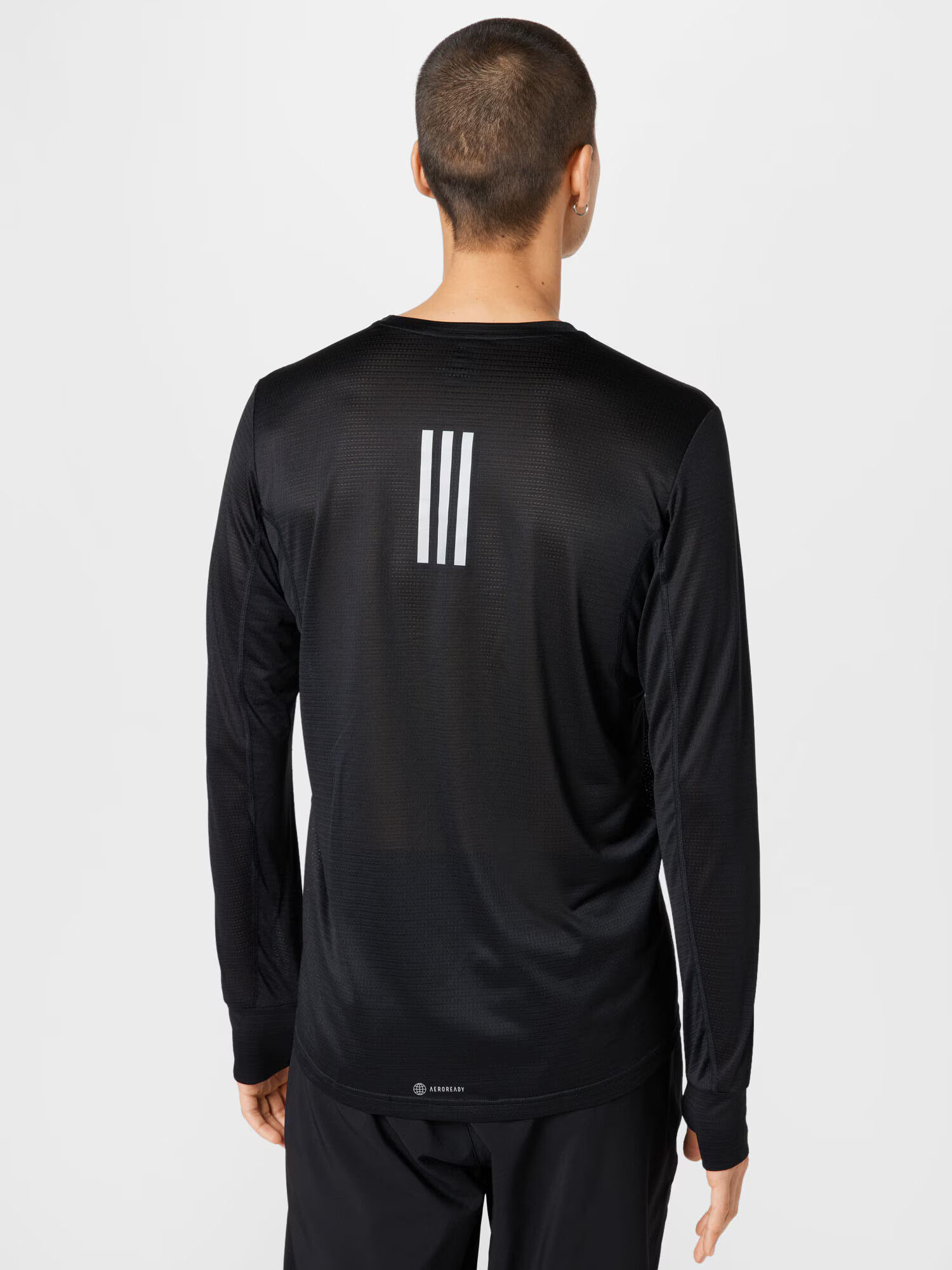 ADIDAS SPORTSWEAR Tricou funcțional 'Own The Run' gri argintiu / negru - Pled.ro