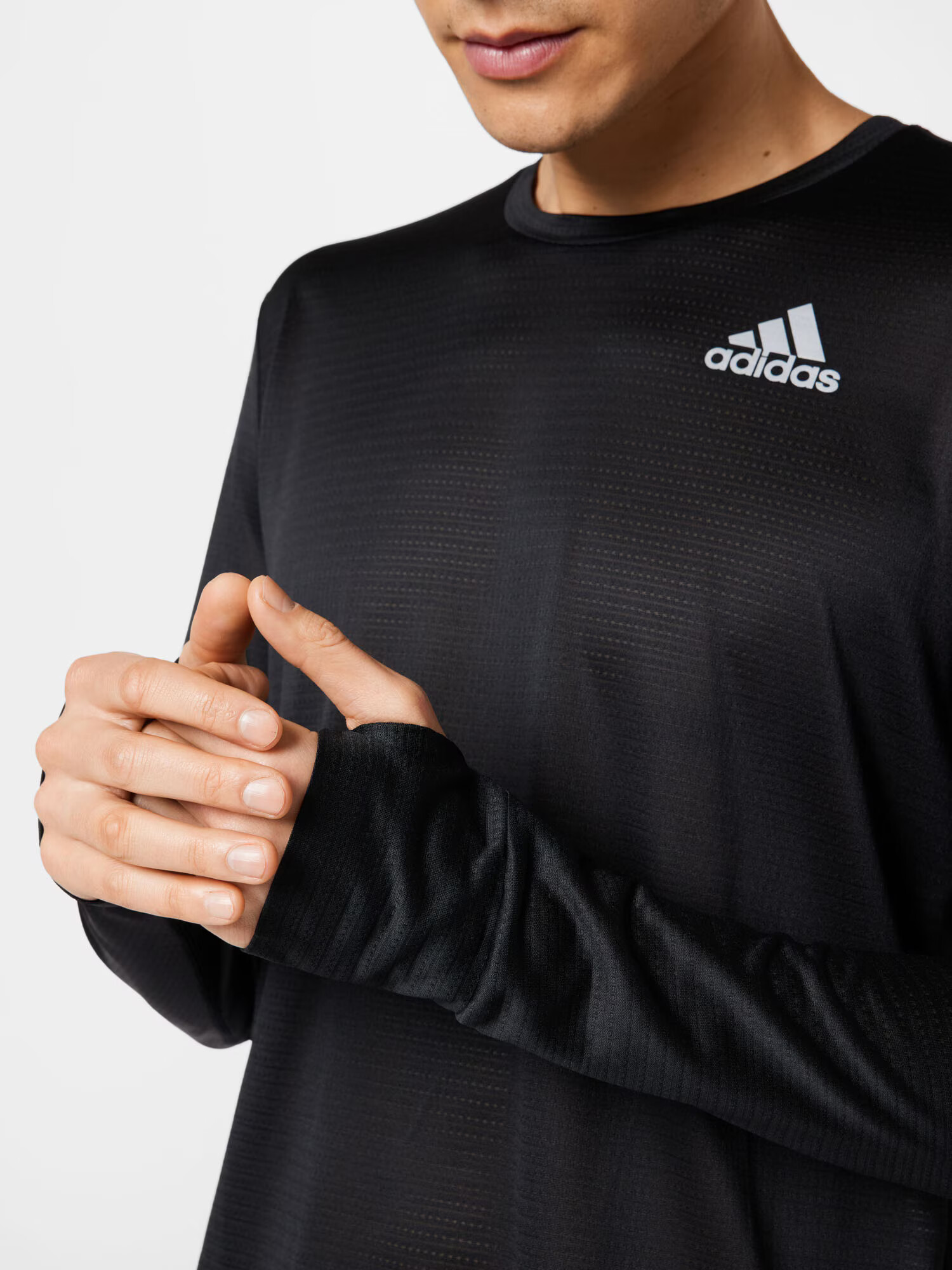 ADIDAS SPORTSWEAR Tricou funcțional 'Own The Run' gri argintiu / negru - Pled.ro