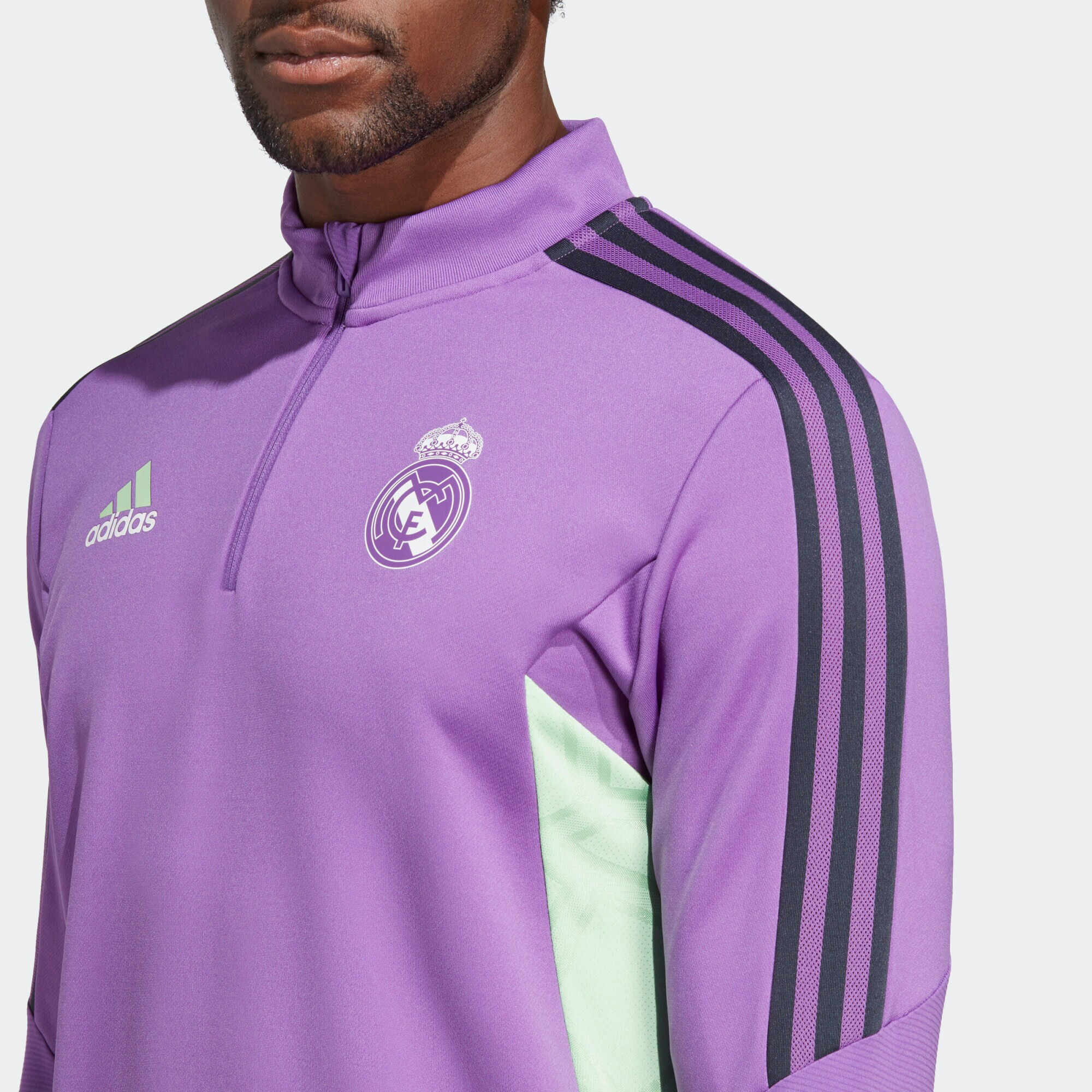 ADIDAS SPORTSWEAR Tricou funcțional ' Real Madrid Condivo 22 ' lila / negru / alb - Pled.ro