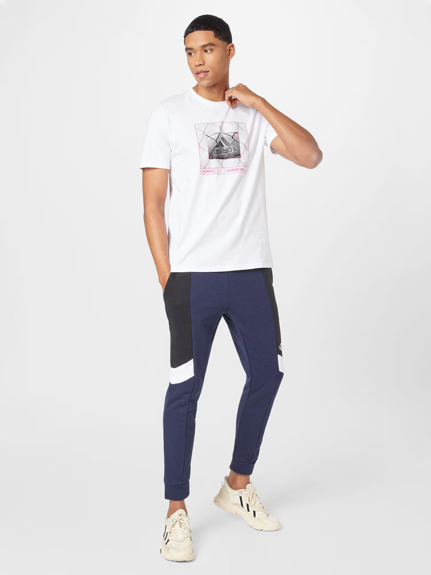 ADIDAS SPORTSWEAR Tricou funcțional roşu închis / negru / alb - Pled.ro