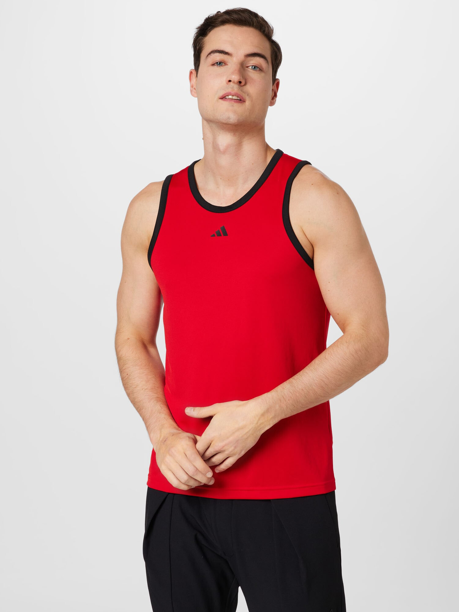 ADIDAS PERFORMANCE Tricou funcțional '3-Stripes' roșu / negru - Pled.ro