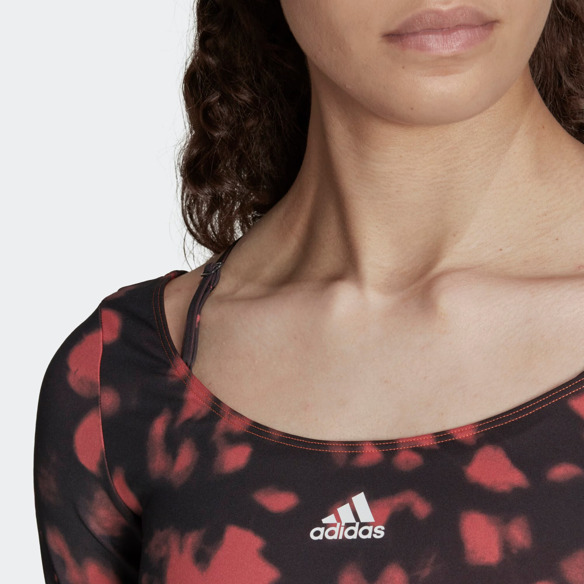 ADIDAS SPORTSWEAR Tricou funcțional 'Hyperglam Cut 3-Stripes ' roșu pepene / negru / alb - Pled.ro