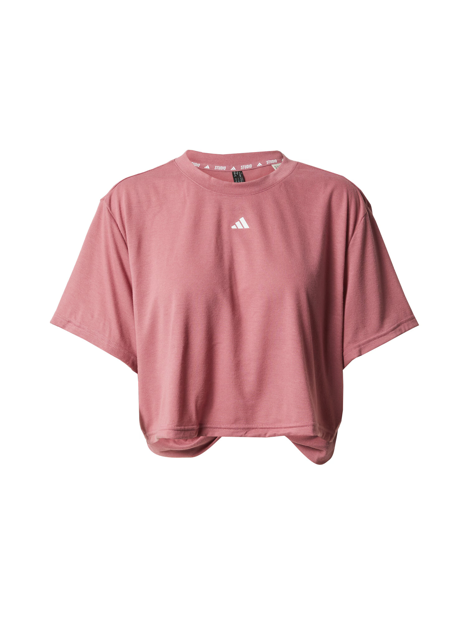 ADIDAS PERFORMANCE Tricou funcțional 'Studio' roșu-violet / alb - Pled.ro