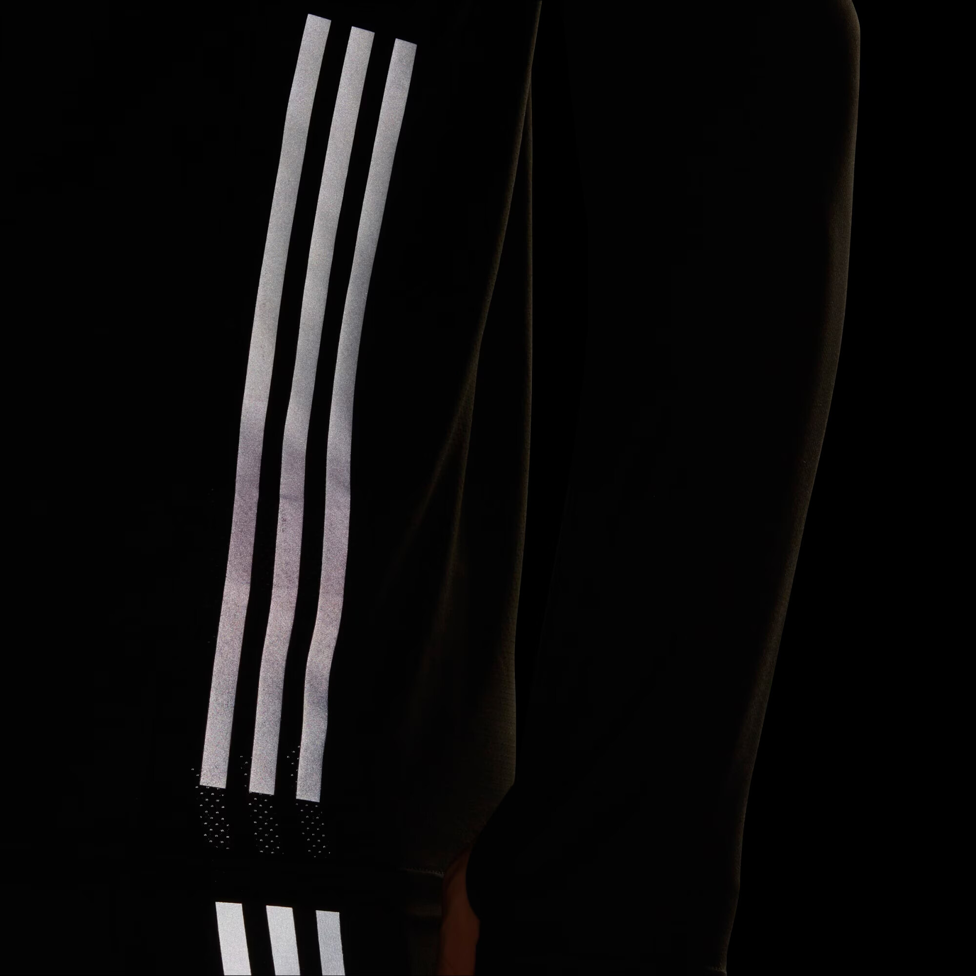 ADIDAS PERFORMANCE Tricou funcțional 'Run Icons 3-Stripes' negru / alb - Pled.ro