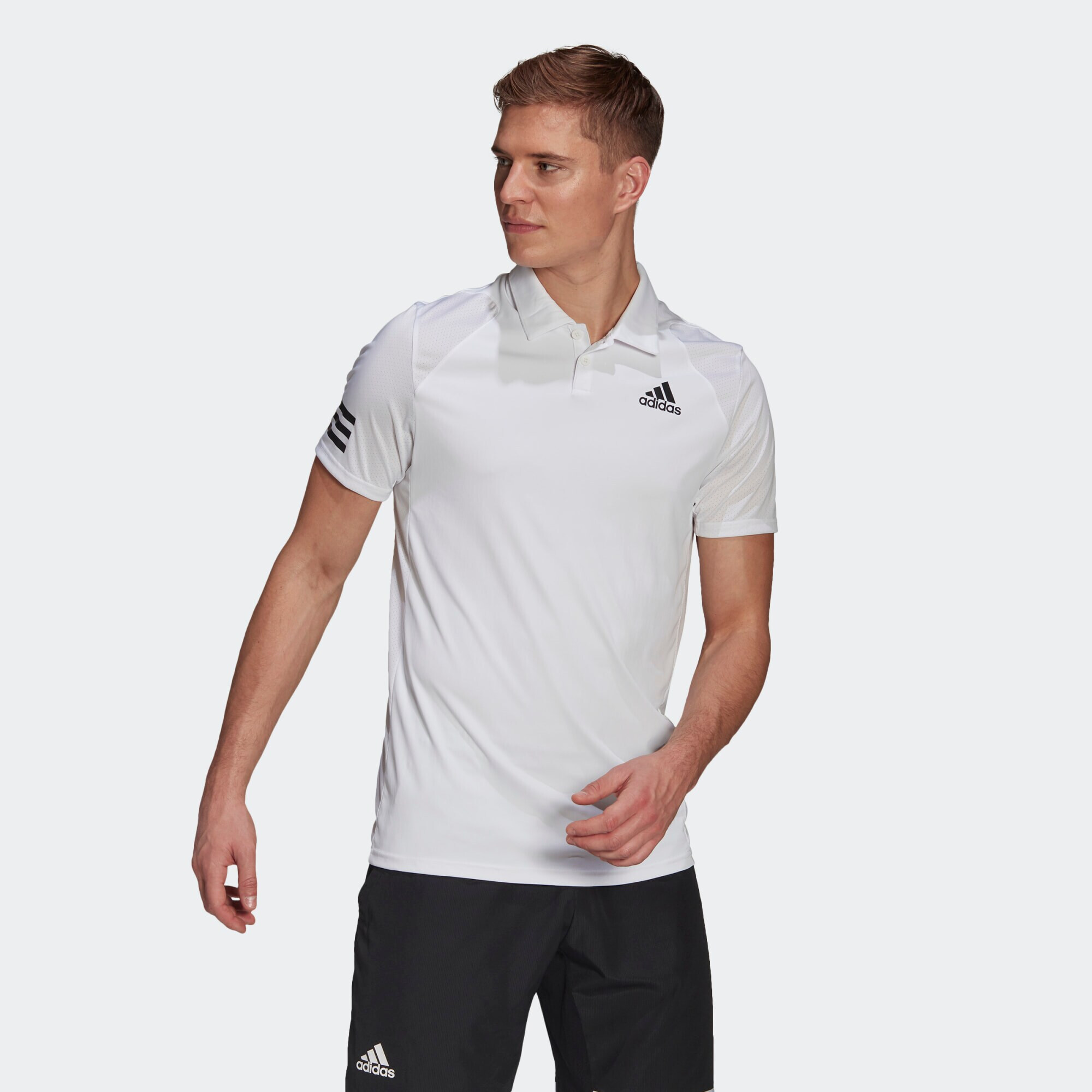 ADIDAS SPORTSWEAR Tricou funcțional 'Tennis Club' negru / alb - Pled.ro