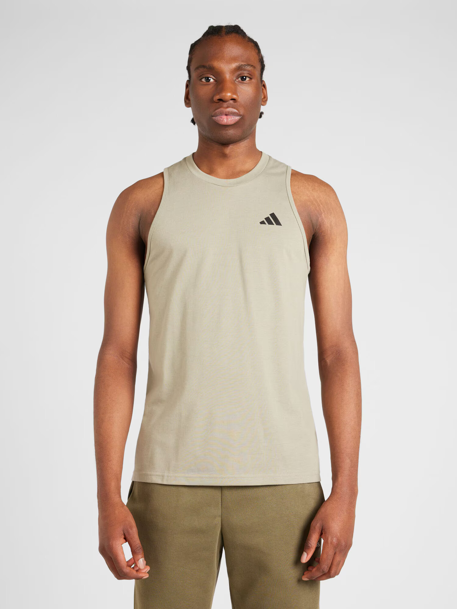 ADIDAS PERFORMANCE Tricou 'Train Essentials Feelready' grej / negru - Pled.ro