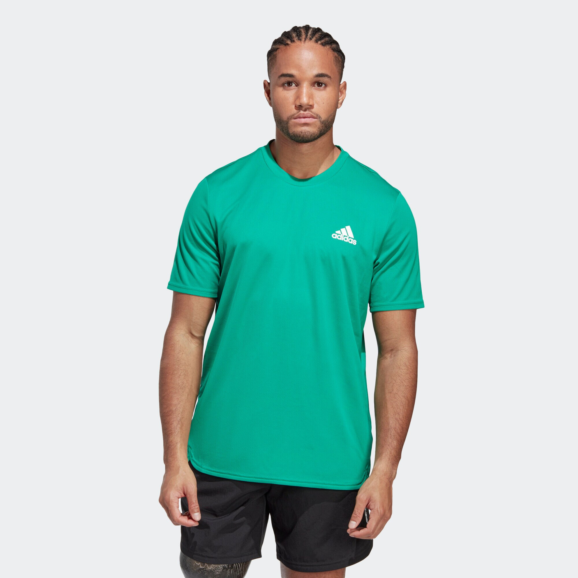 ADIDAS SPORTSWEAR Tricou funcțional 'Designed For Movement' verde jad / alb - Pled.ro