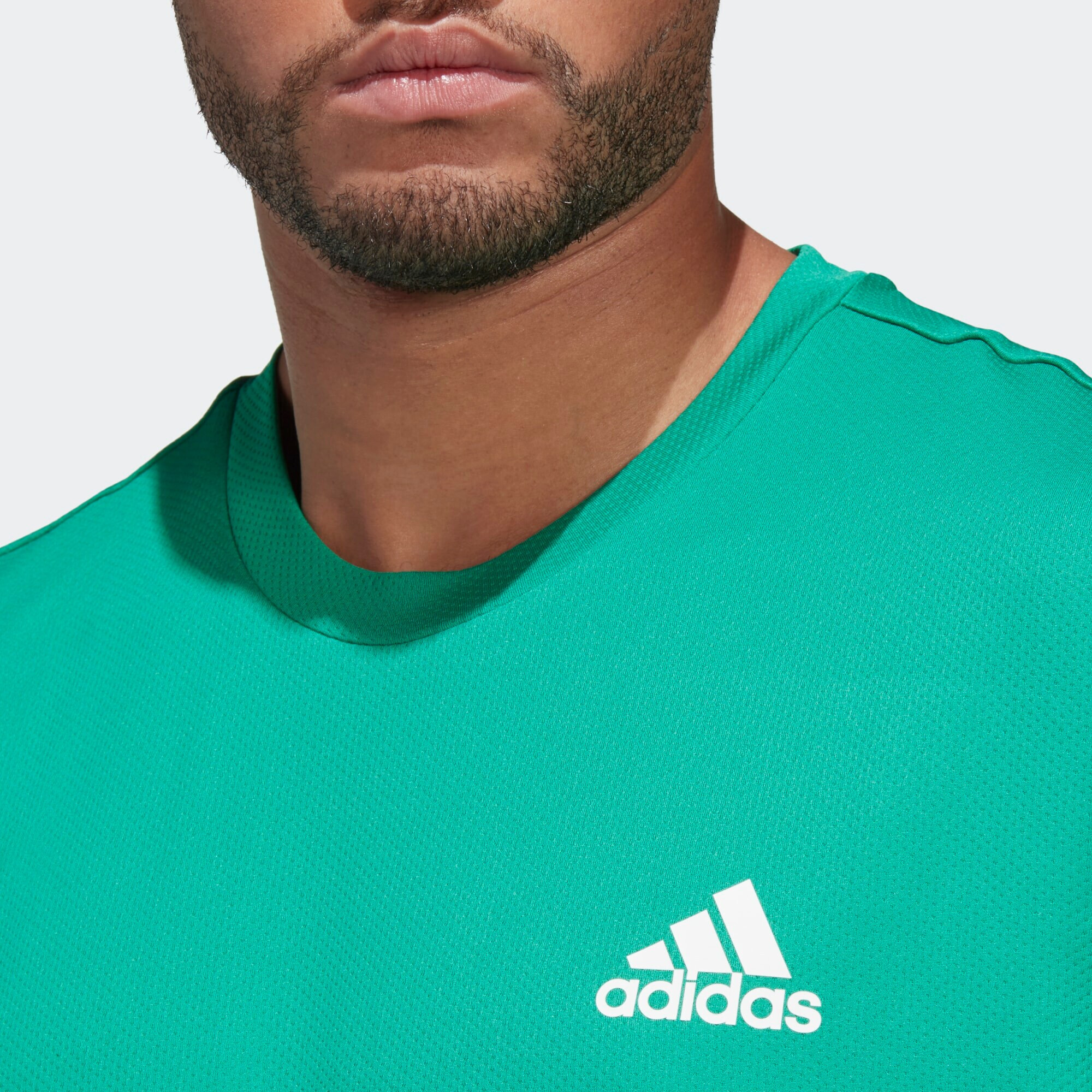 ADIDAS SPORTSWEAR Tricou funcțional 'Designed For Movement' verde jad / alb - Pled.ro