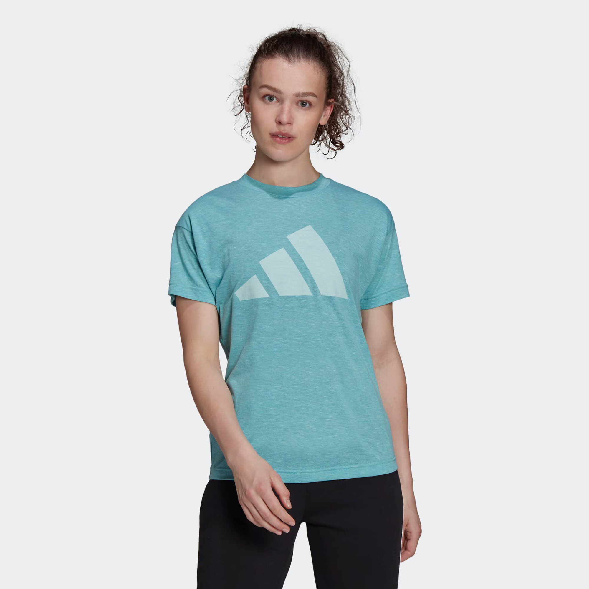 ADIDAS PERFORMANCE Tricou funcțional 'Winners' turcoaz / albastru deschis - Pled.ro