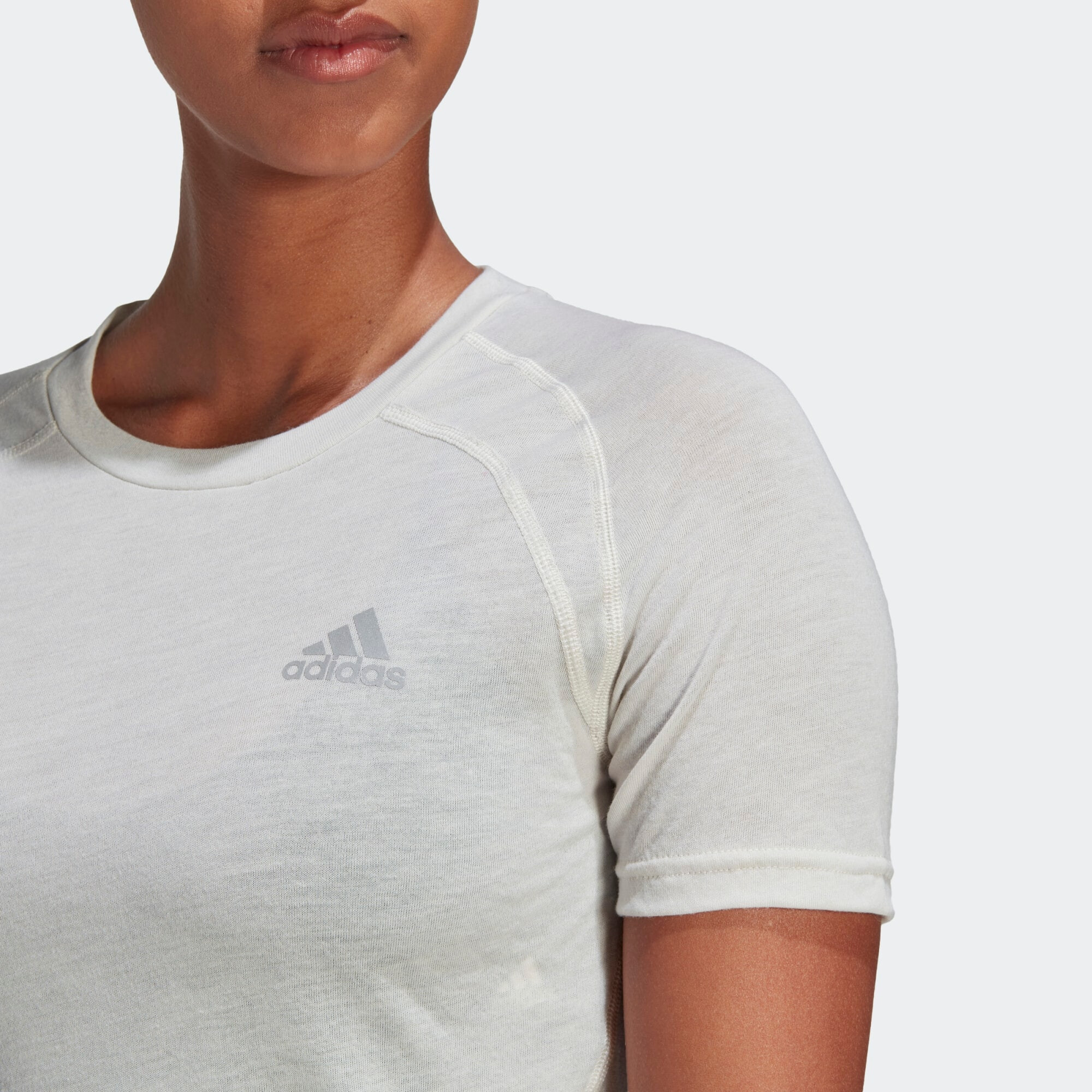 ADIDAS SPORTSWEAR Tricou funcțional 'X-City ' gri deschis / alb - Pled.ro