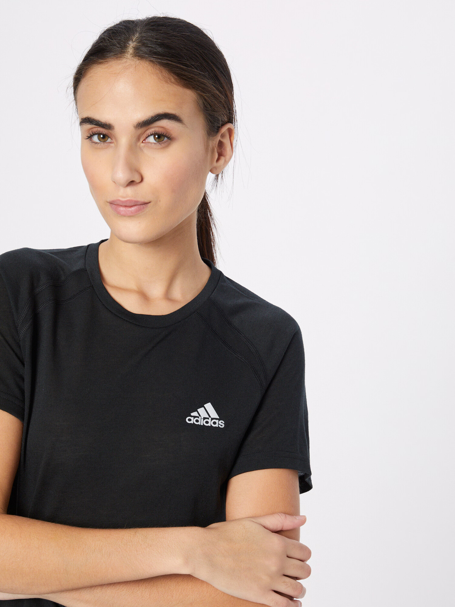 ADIDAS SPORTSWEAR Tricou funcțional 'X-City ' negru / alb - Pled.ro