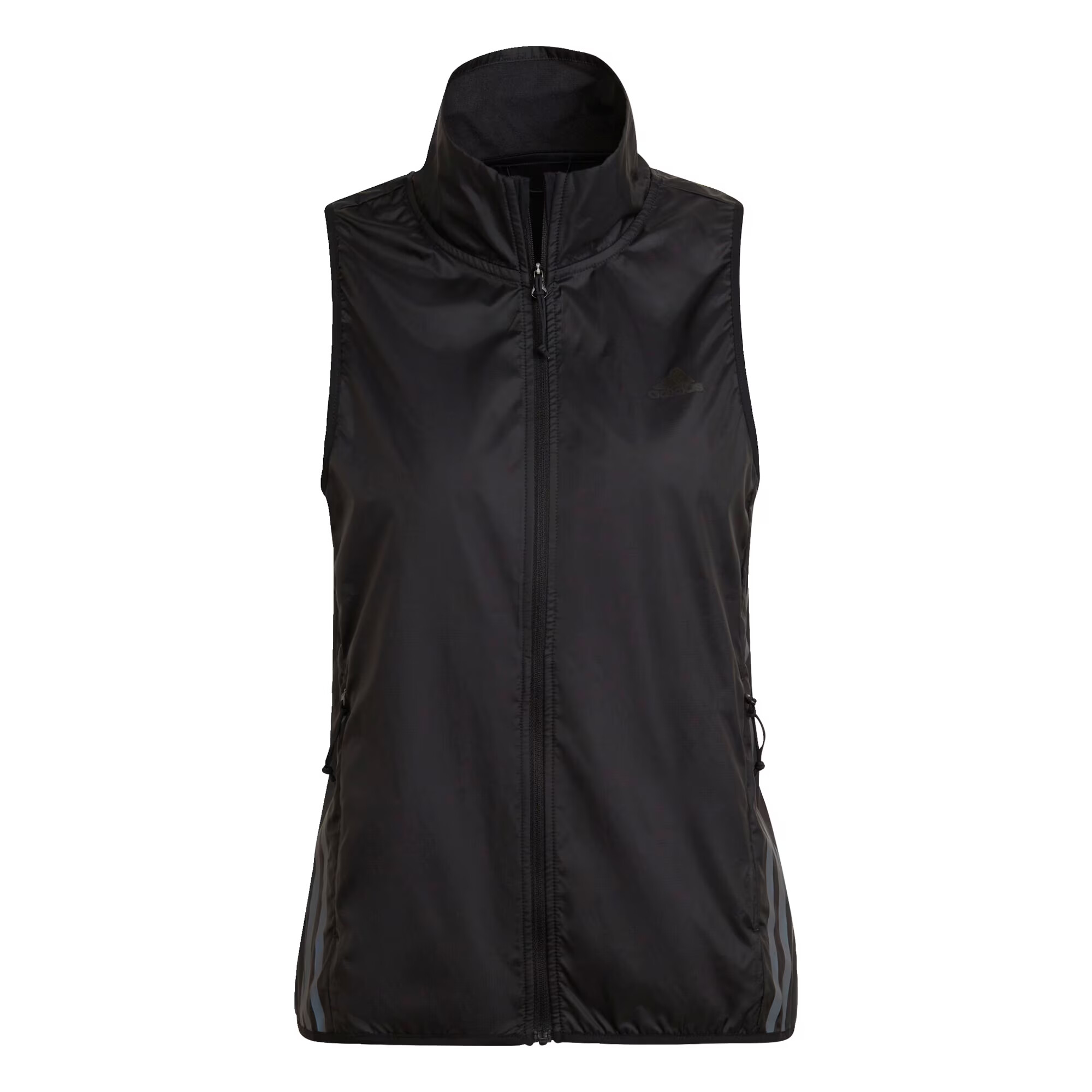 ADIDAS SPORTSWEAR Vestă sport 'Run 3-Stripes Gilet' gri argintiu / negru - Pled.ro