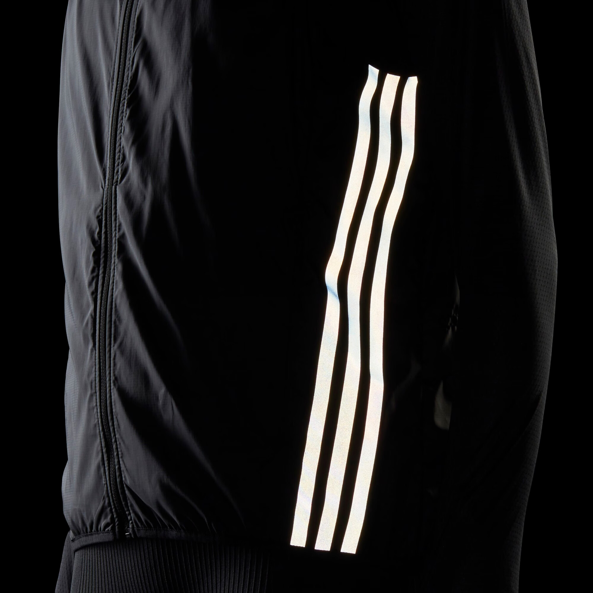 ADIDAS SPORTSWEAR Vestă sport 'Run 3-Stripes Gilet' gri argintiu / negru - Pled.ro