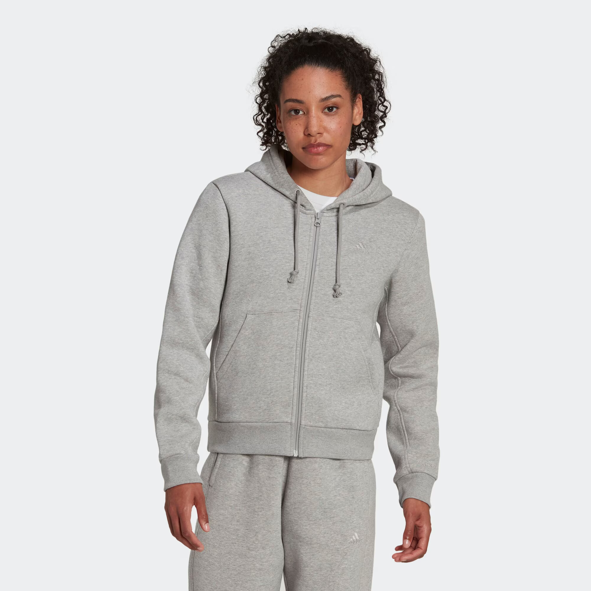 ADIDAS SPORTSWEAR Bluză cu fermoar sport 'All Szn Fleece ' gri - Pled.ro