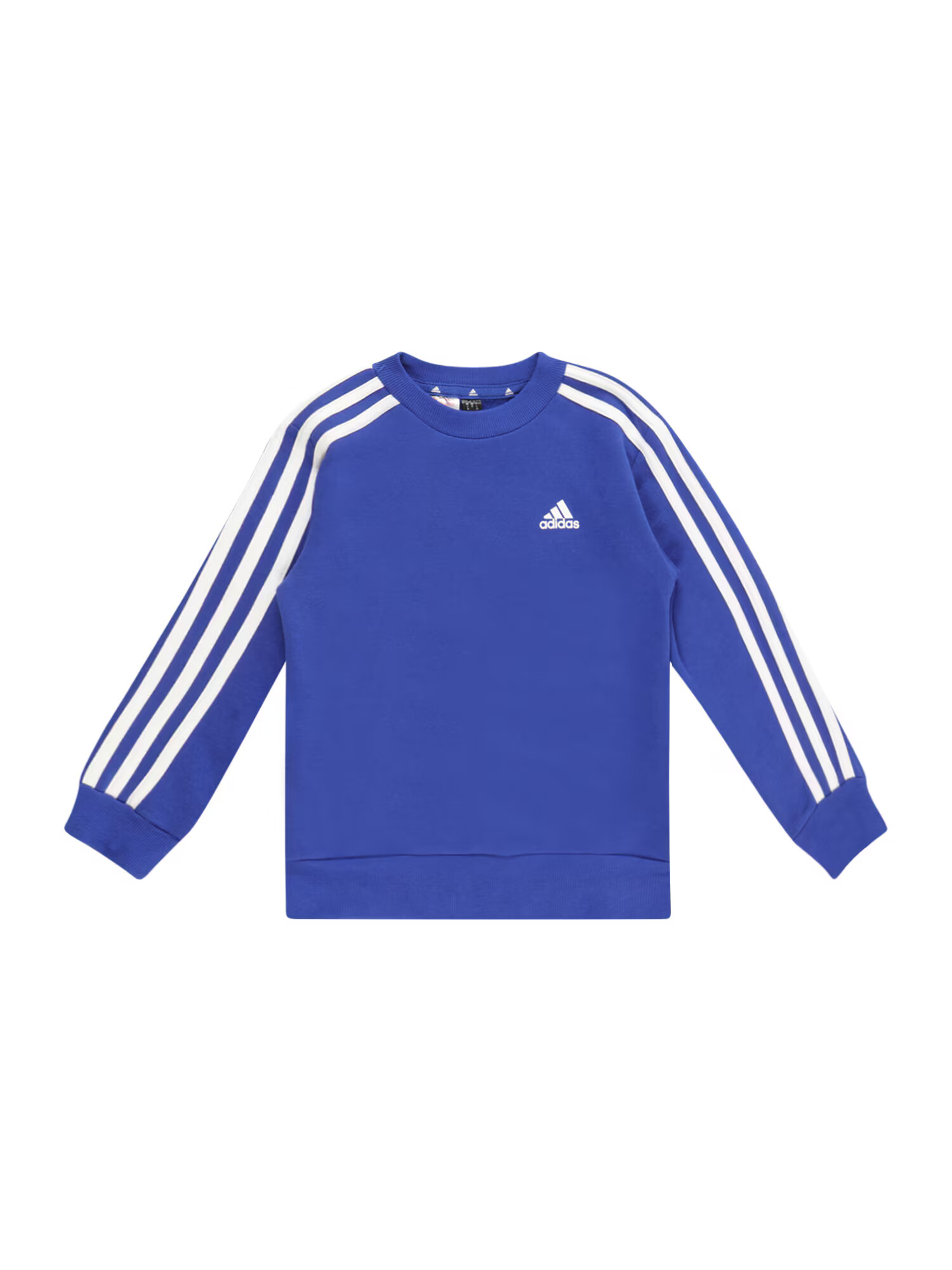 ADIDAS SPORTSWEAR Hanorac sport 'Essentials 3-Stripes ' albastru / alb - Pled.ro