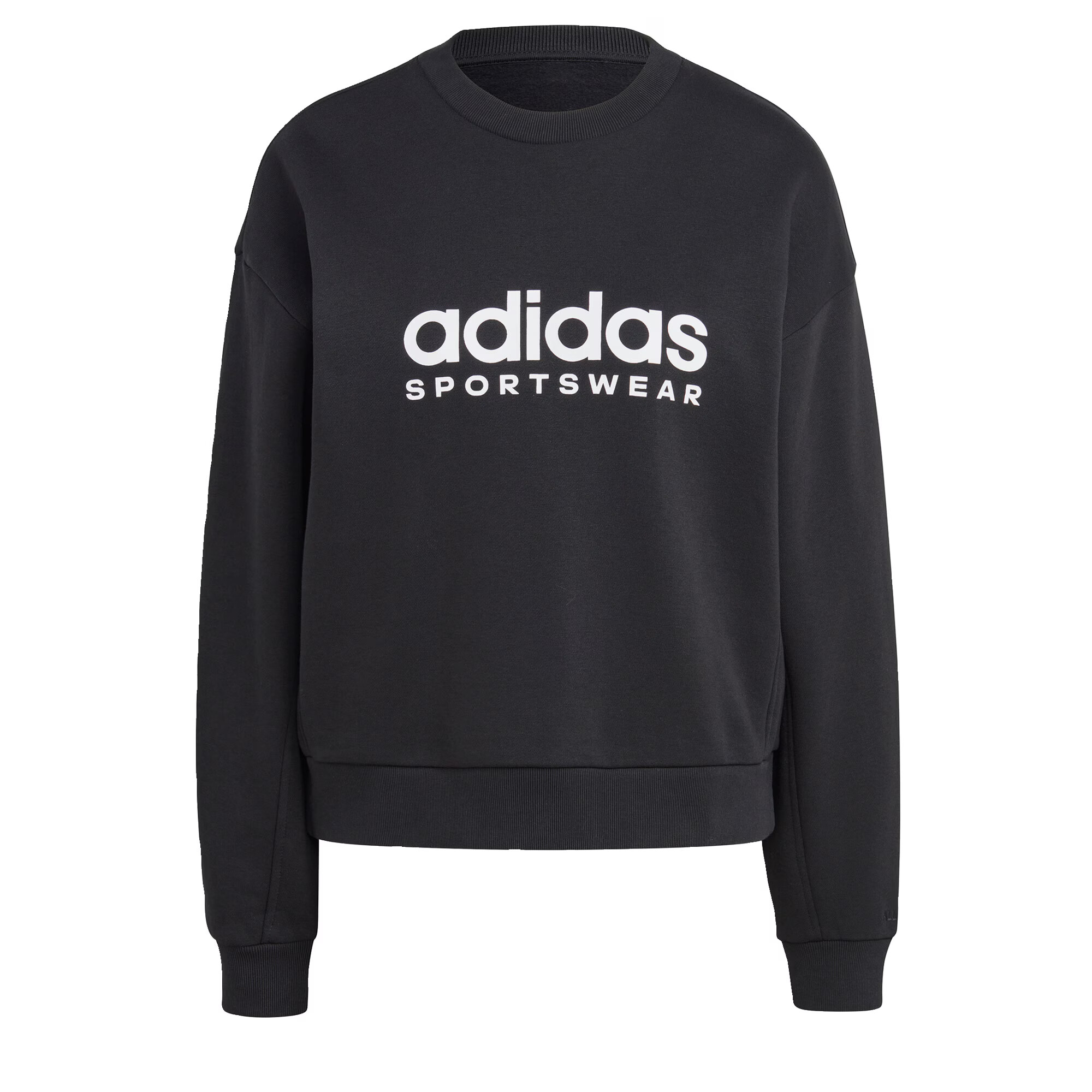 ADIDAS SPORTSWEAR Hanorac sport 'All Szn Fleece Graphic' negru / alb - Pled.ro