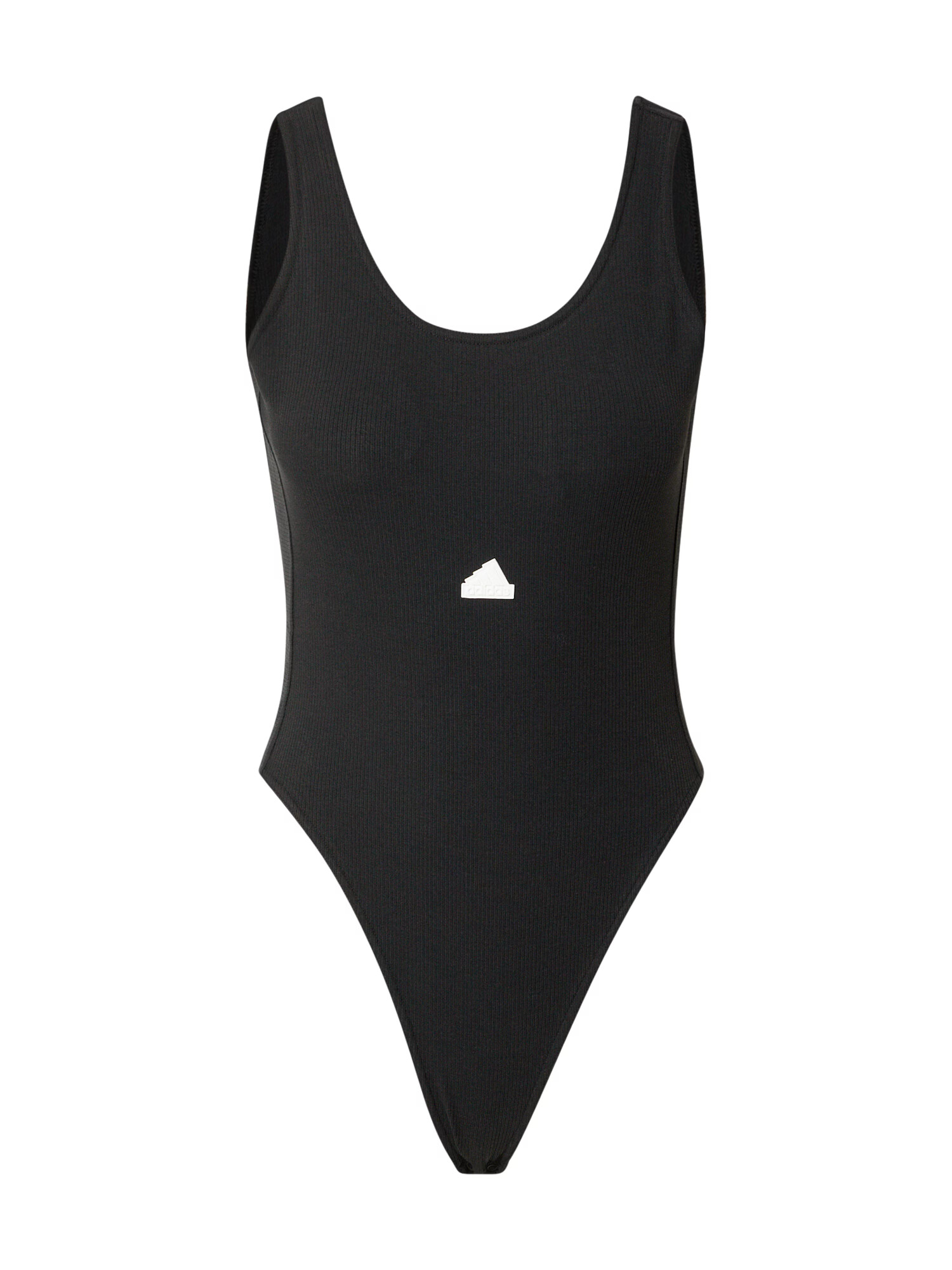 ADIDAS SPORTSWEAR Body sportiv 'Ribbed' negru / alb - Pled.ro