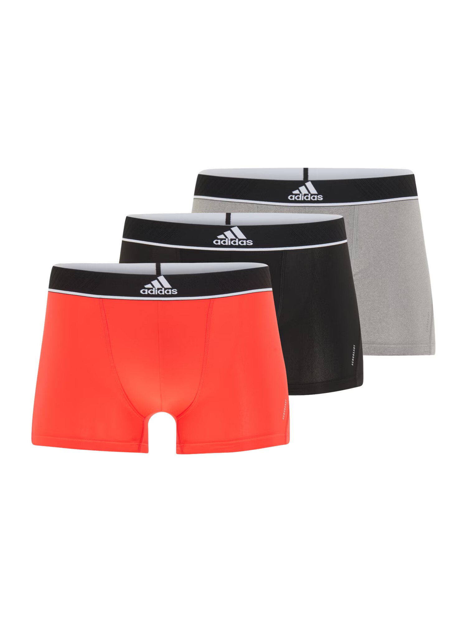 ADIDAS SPORTSWEAR Chiloți sport gri / gri metalic / roșu deschis / alb - Pled.ro