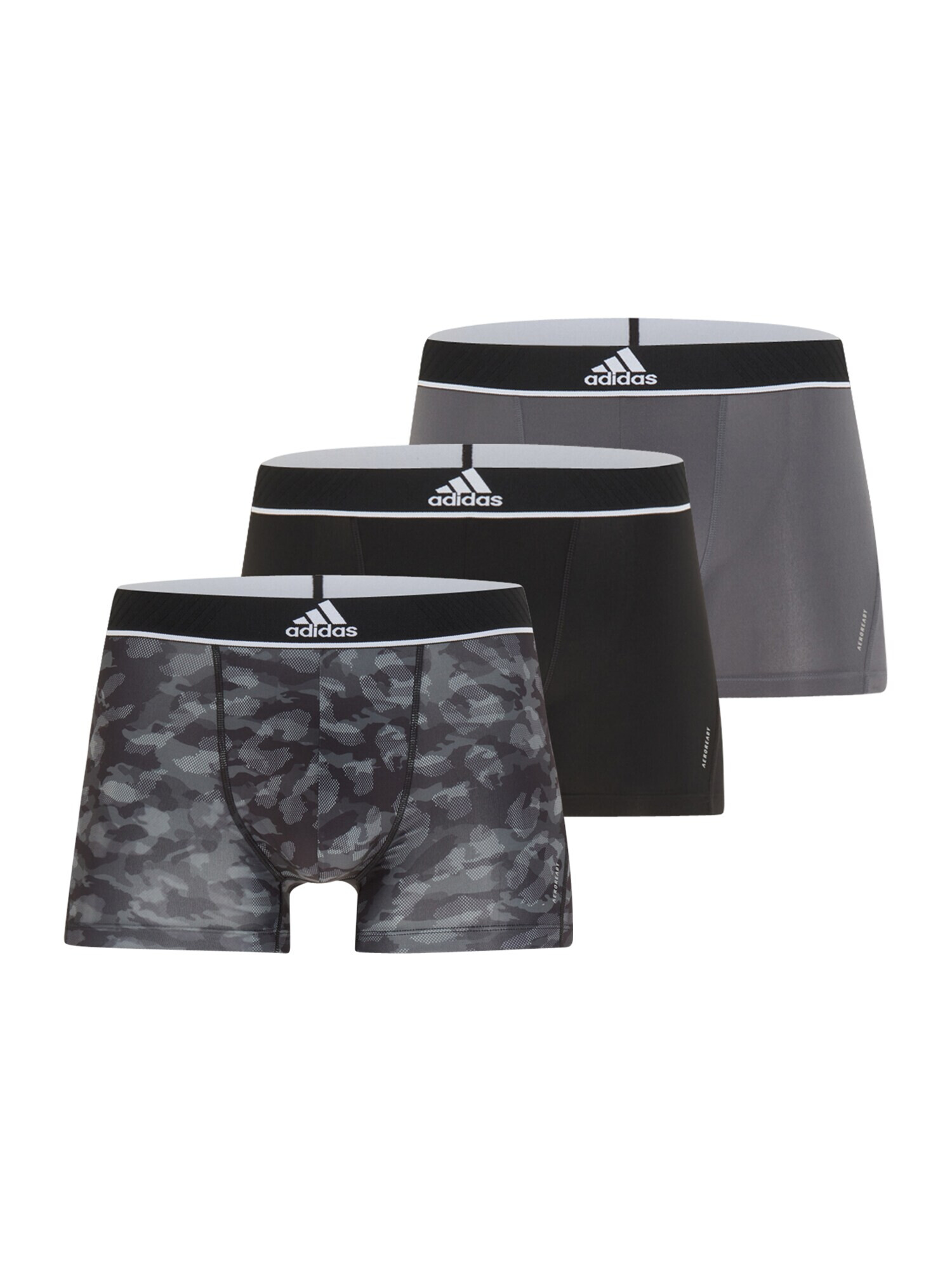 ADIDAS SPORTSWEAR Chiloți sport gri / negru / alb - Pled.ro