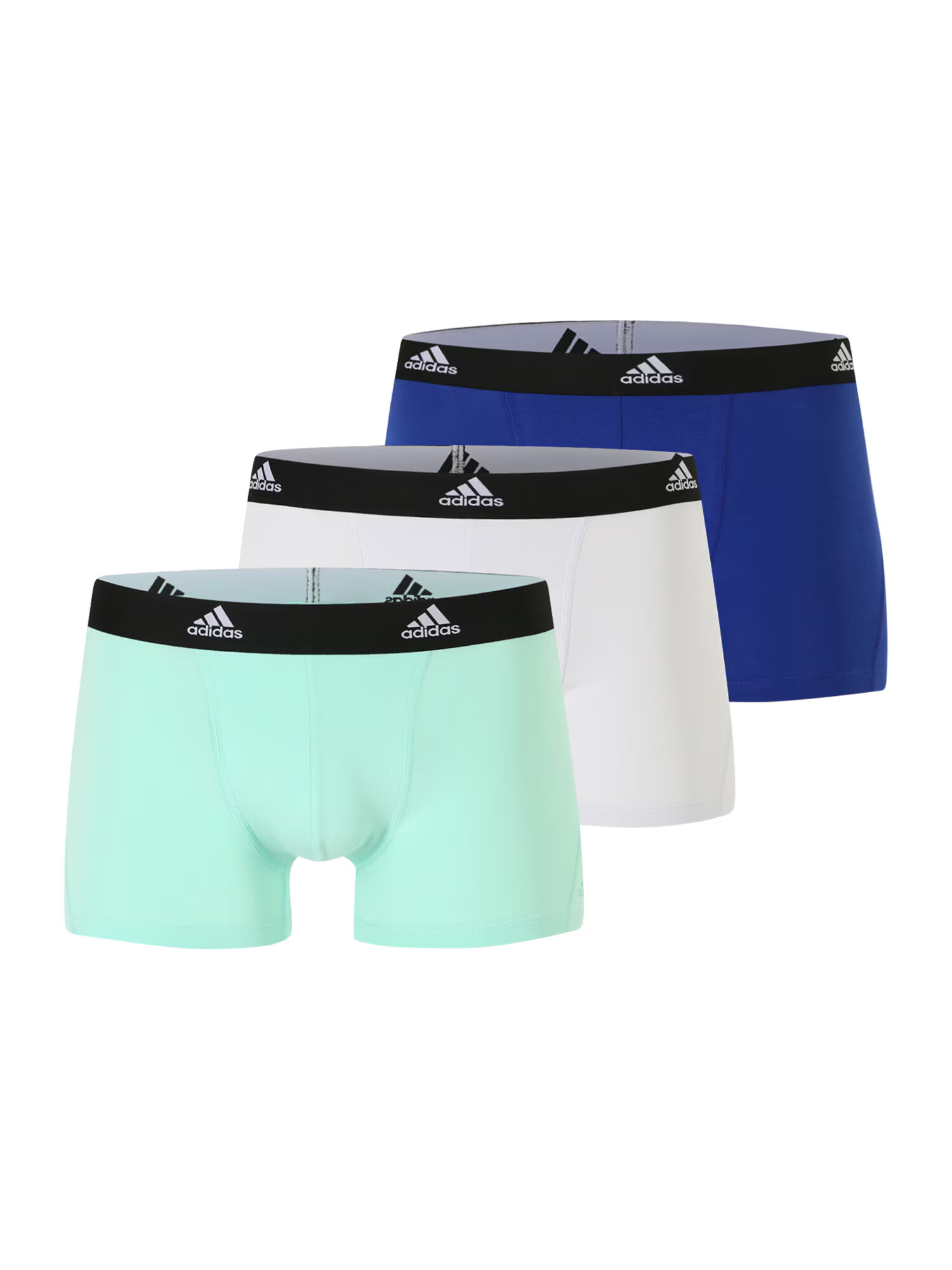 ADIDAS SPORTSWEAR Chiloți sport albastru / verde mentă / negru / alb - Pled.ro