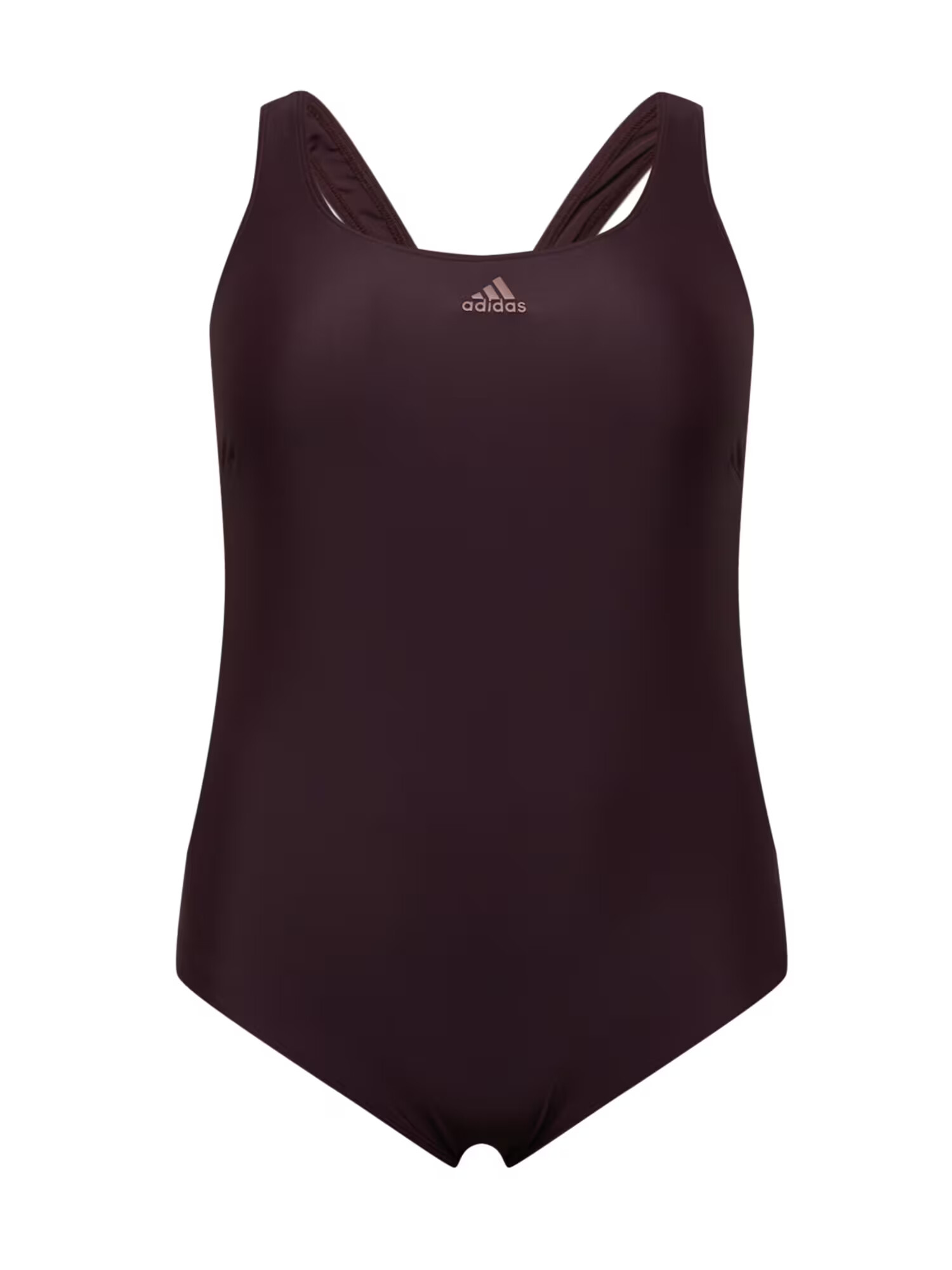 ADIDAS SPORTSWEAR Costum de baie sport 'Classic 3-Stripes' maro deschis / roz / roșu burgundy - Pled.ro