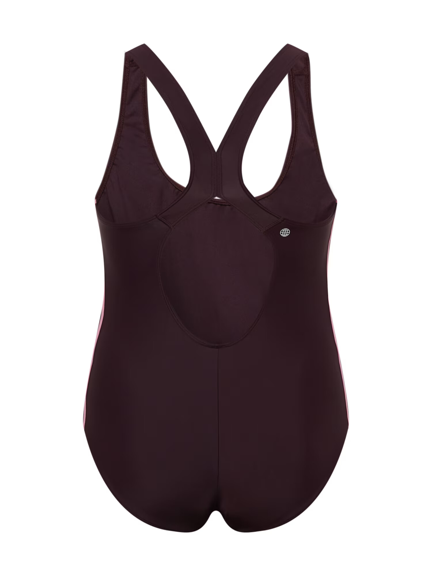 ADIDAS SPORTSWEAR Costum de baie sport 'Classic 3-Stripes' maro deschis / roz / roșu burgundy - Pled.ro