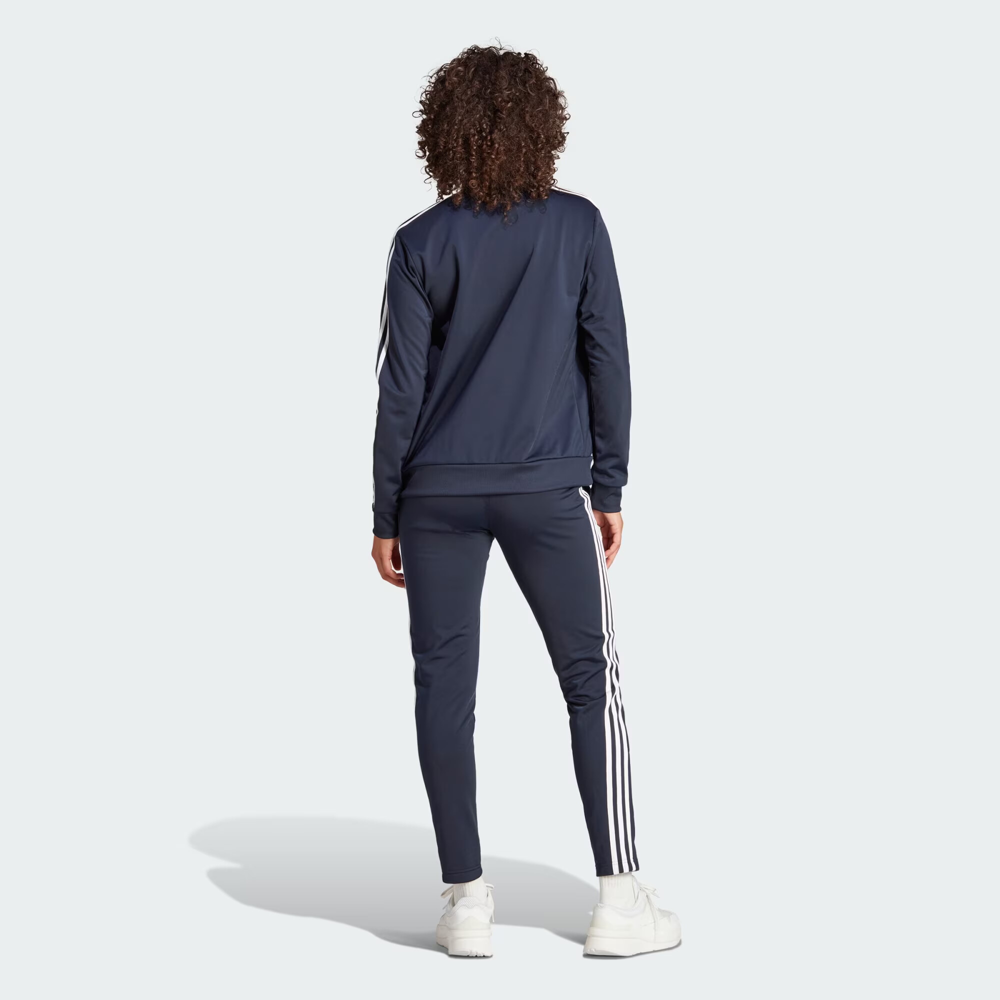 ADIDAS SPORTSWEAR Costum de trening 'Essentials' albastru închis / alb - Pled.ro