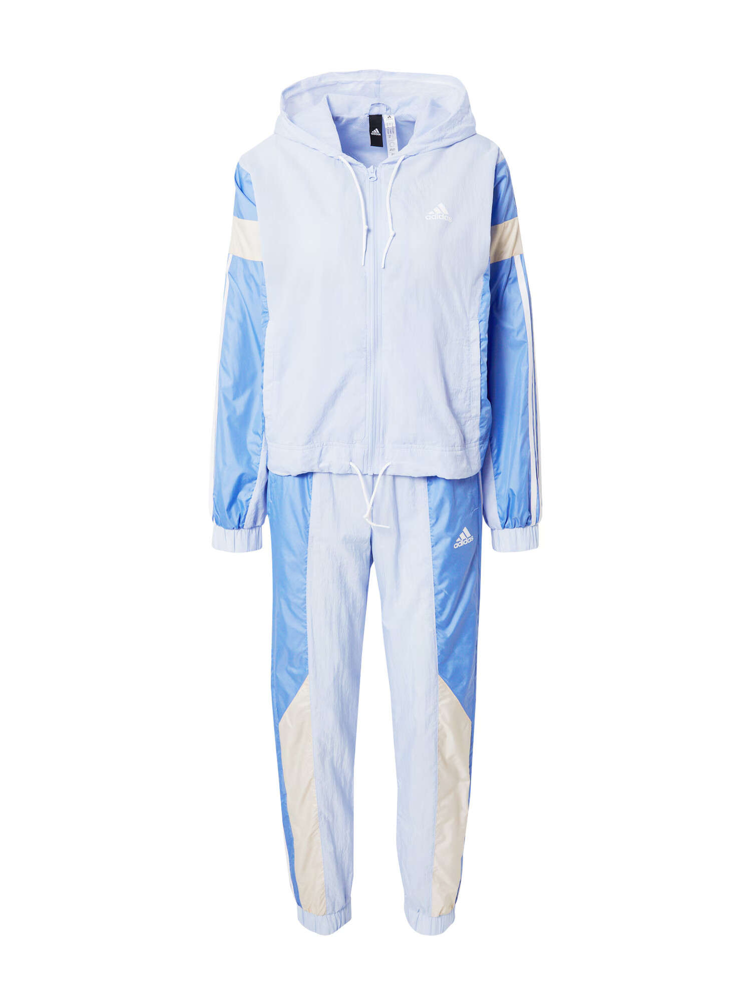 ADIDAS SPORTSWEAR Costum de trening 'Gametime' ecru / azuriu / albastru pastel / alb - Pled.ro