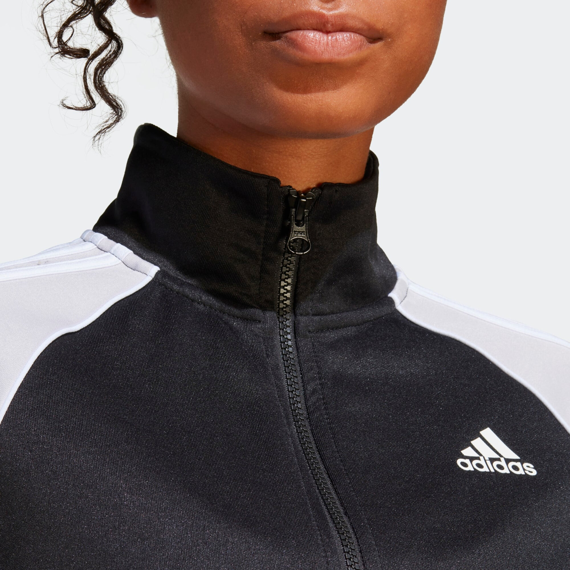 ADIDAS SPORTSWEAR Costum de trening 'Teamsport' gri deschis / negru / alb - Pled.ro