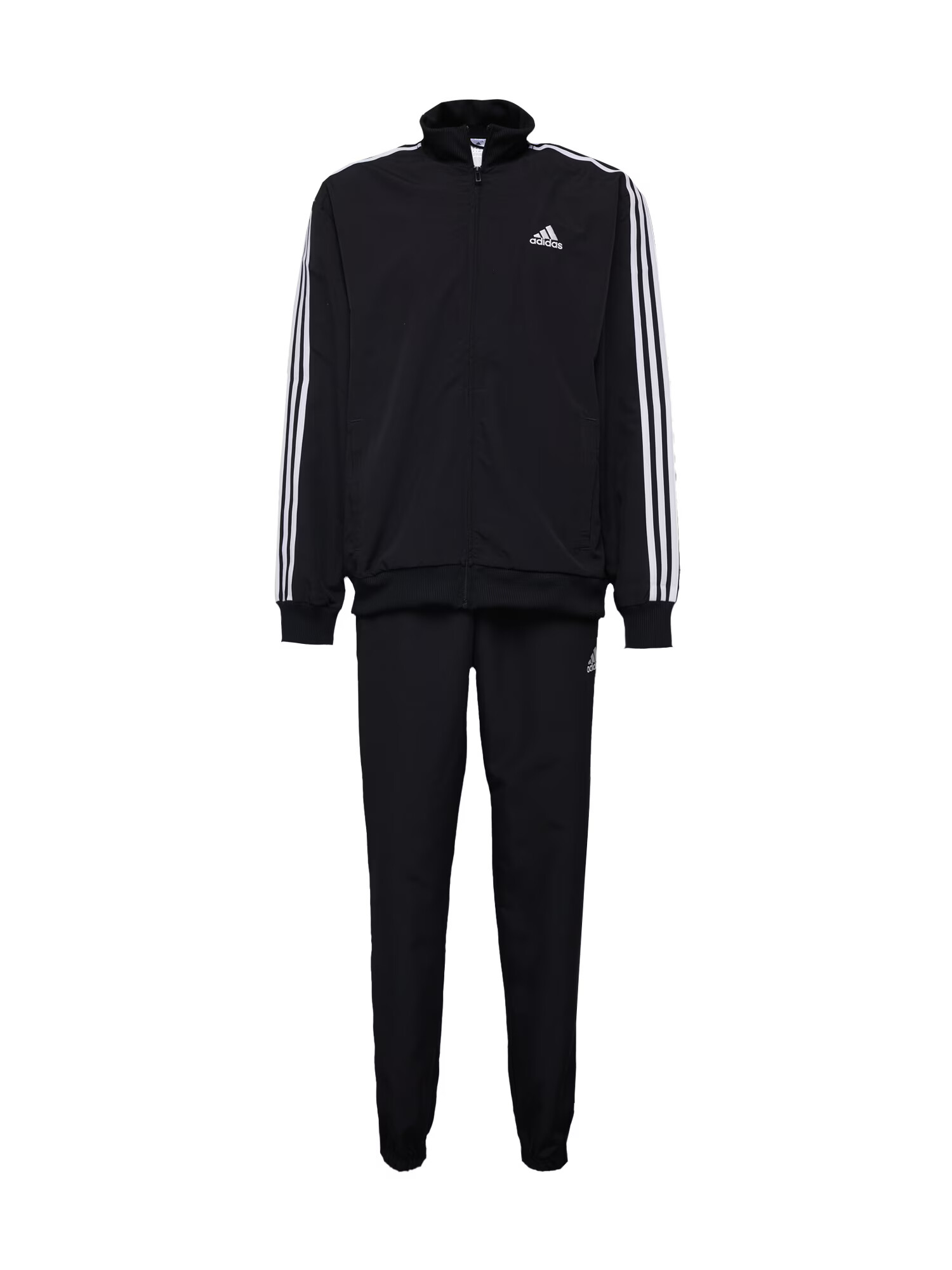 ADIDAS SPORTSWEAR Costum de trening '3-Stripes ' negru / alb - Pled.ro