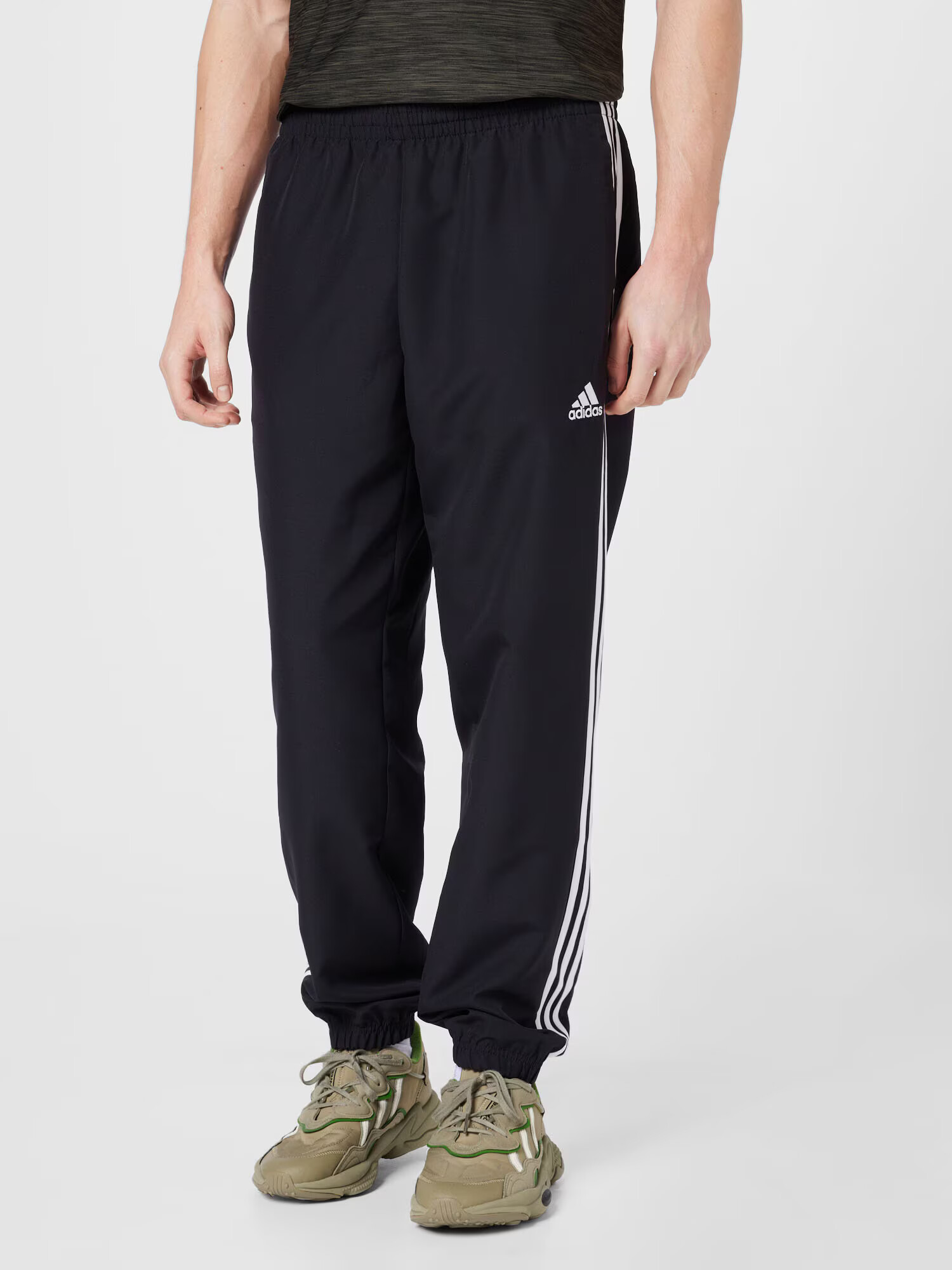 ADIDAS SPORTSWEAR Costum de trening '3-Stripes ' negru / alb - Pled.ro