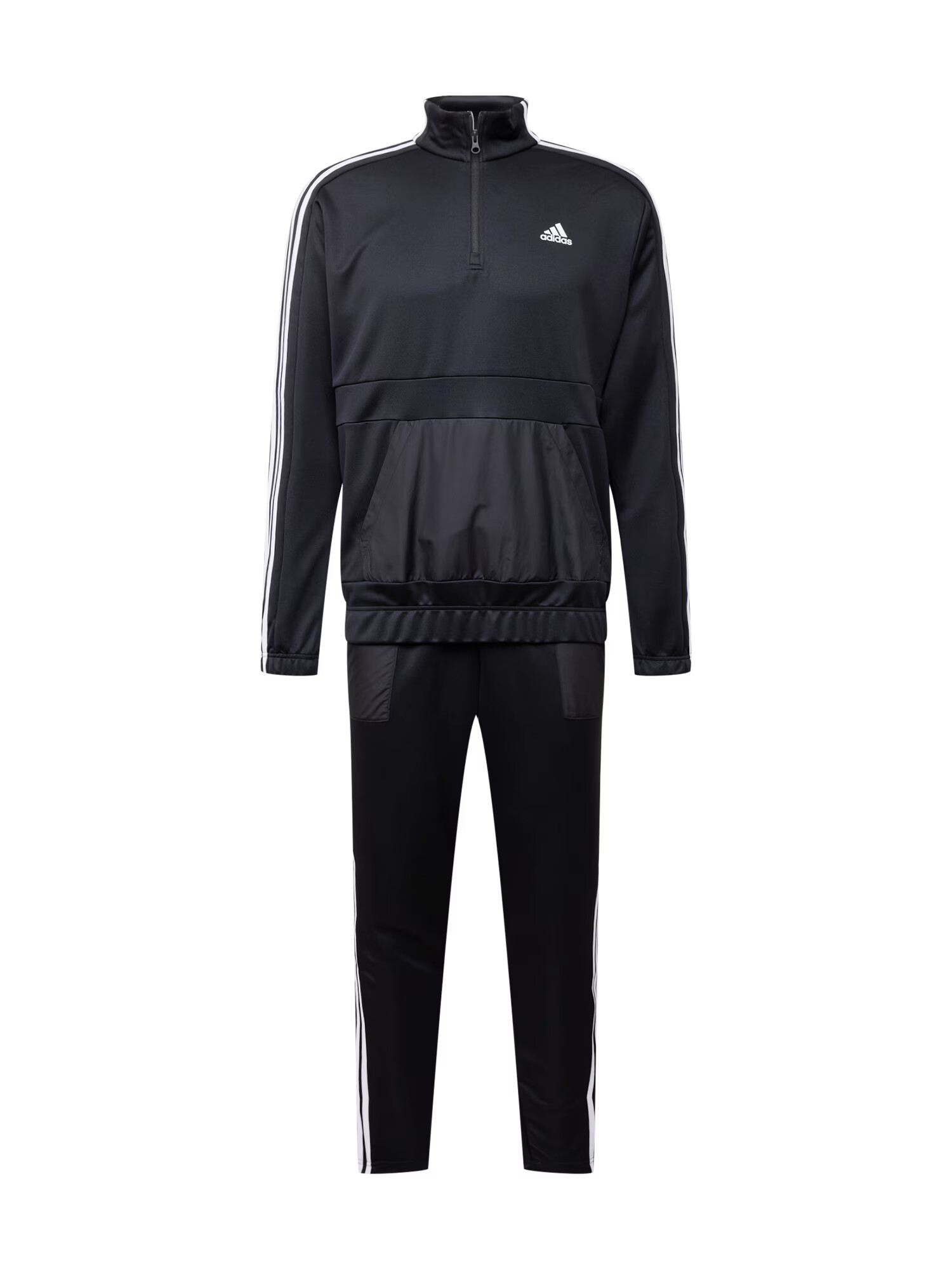 ADIDAS SPORTSWEAR Costum de trening negru / alb - Pled.ro