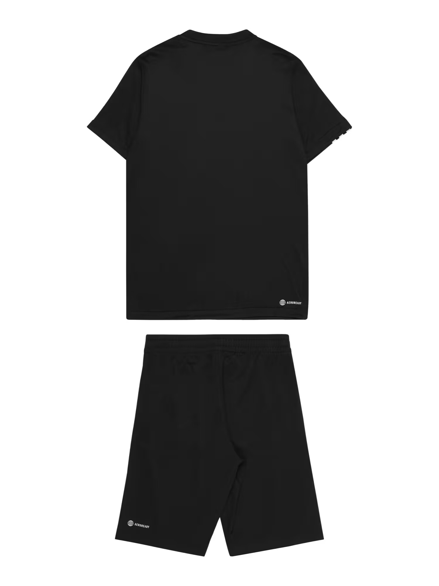 ADIDAS SPORTSWEAR Costum de trening 'Train Essentials Aeroready 3-Stripes -Fit' negru / alb - Pled.ro