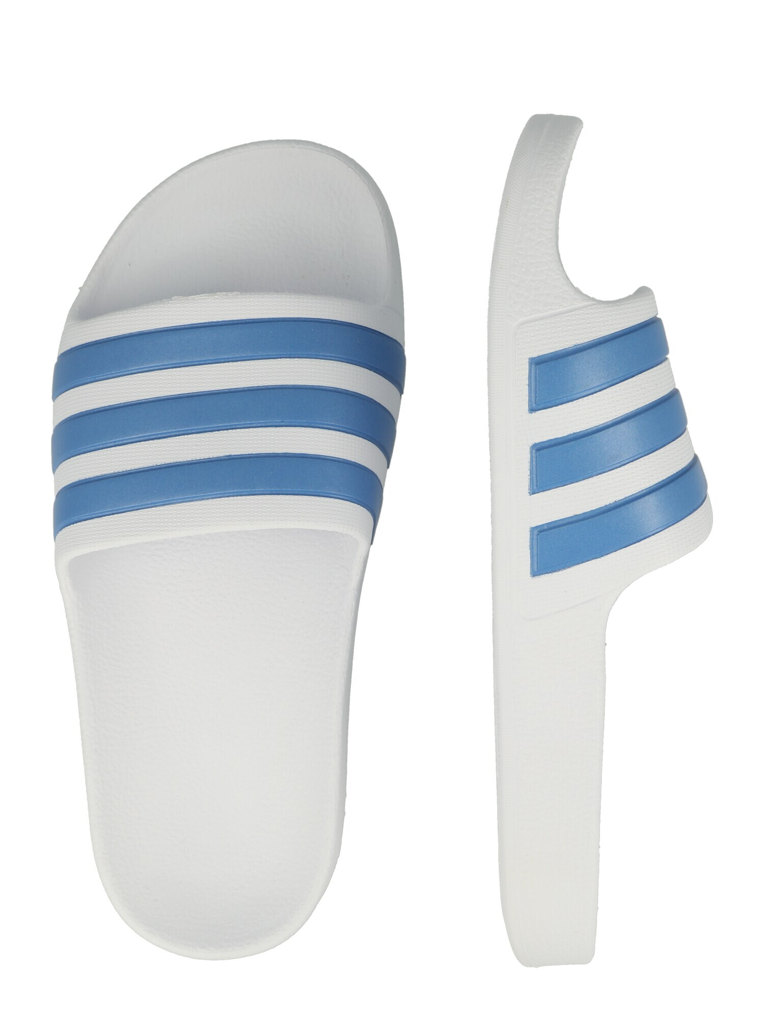 ADIDAS SPORTSWEAR Flip-flops 'Adilette Aqua' albastru / alb - Pled.ro