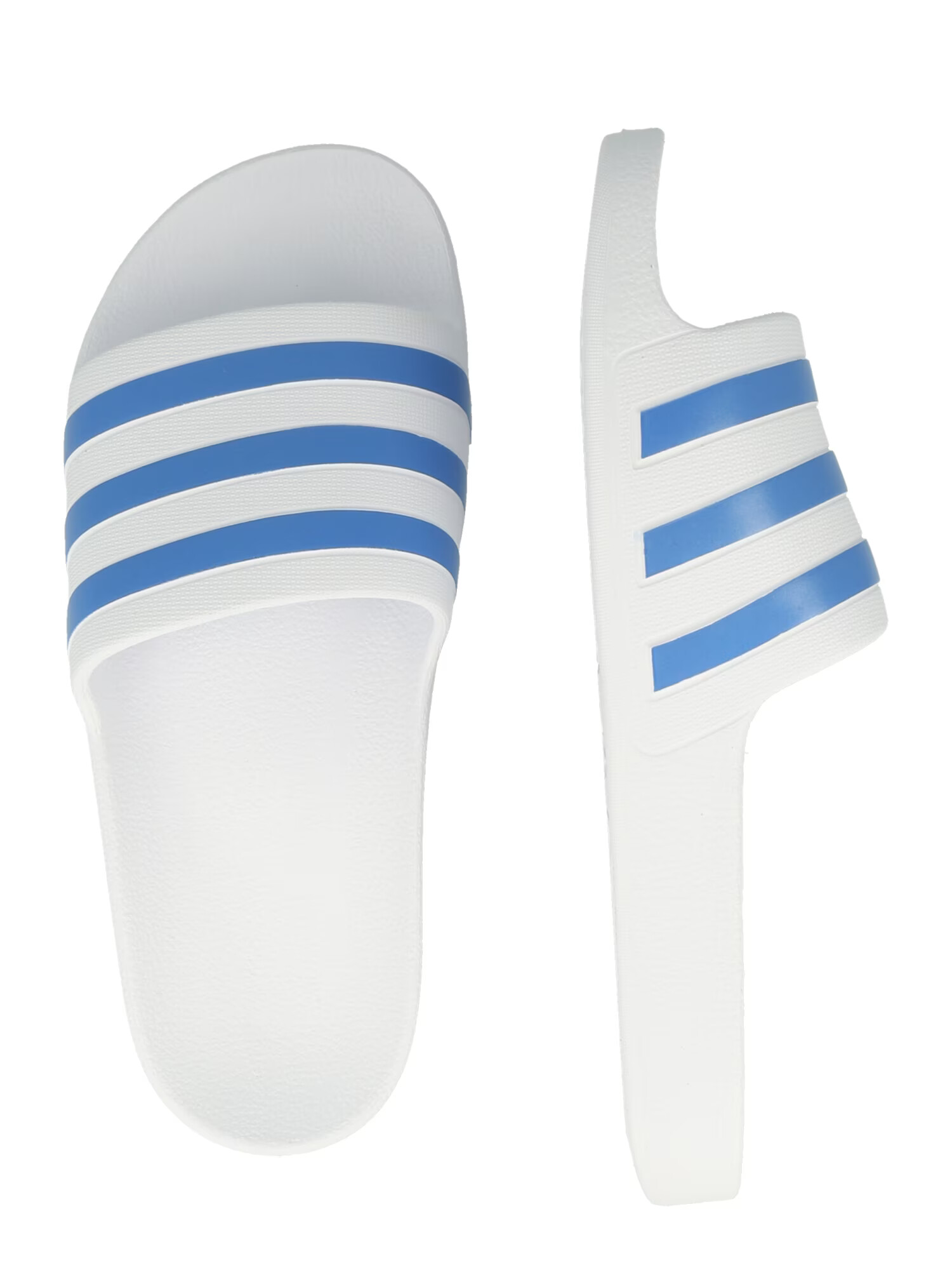 ADIDAS SPORTSWEAR Flip-flops 'Adilette Aqua' albastru închis / alb - Pled.ro