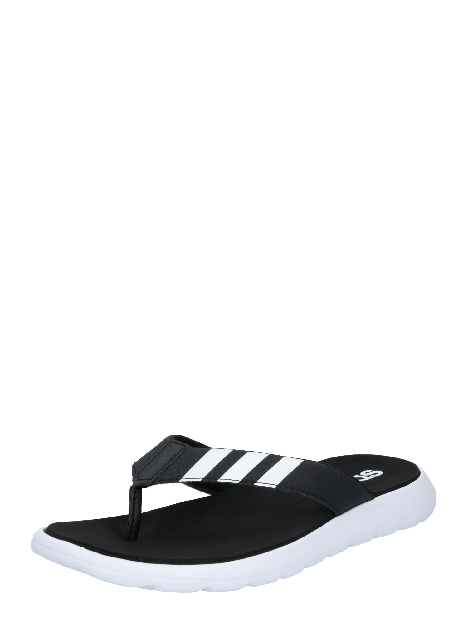 ADIDAS SPORTSWEAR Flip-flops 'Comfort' negru / alb - Pled.ro