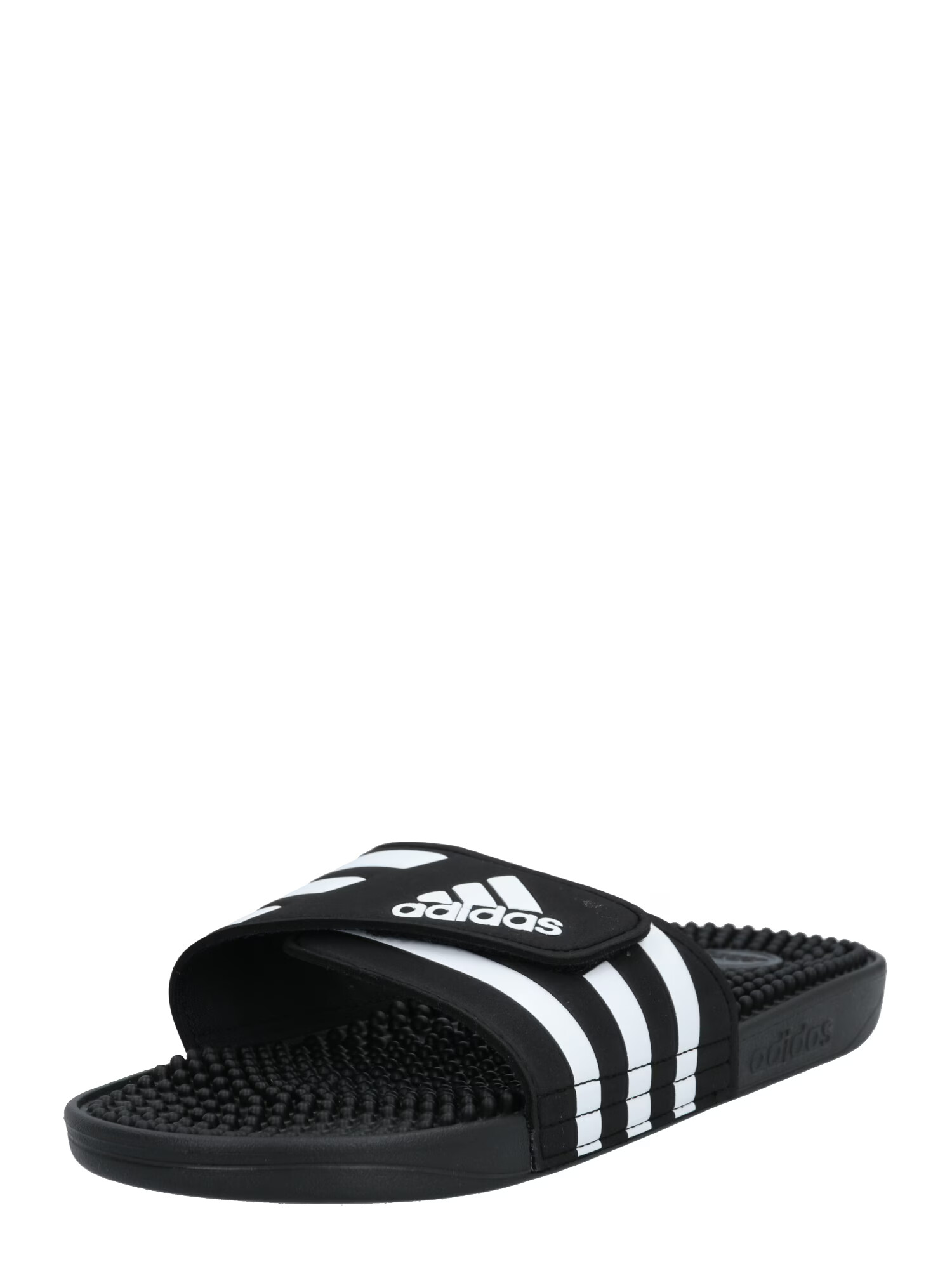 ADIDAS SPORTSWEAR Saboți 'Adissage' negru / alb - Pled.ro